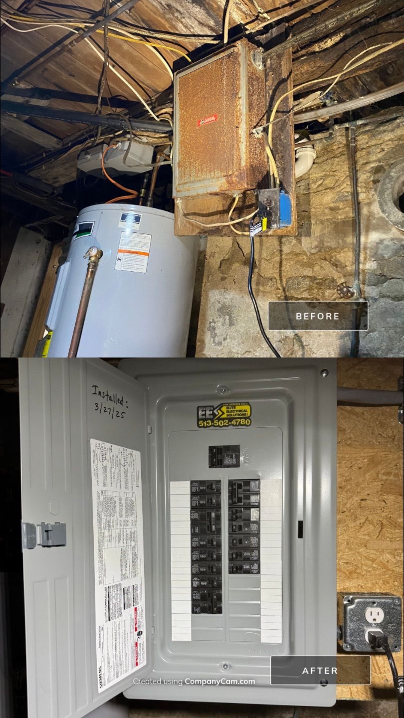 Panel Upgrade by Elite Electrical Solutions LLC