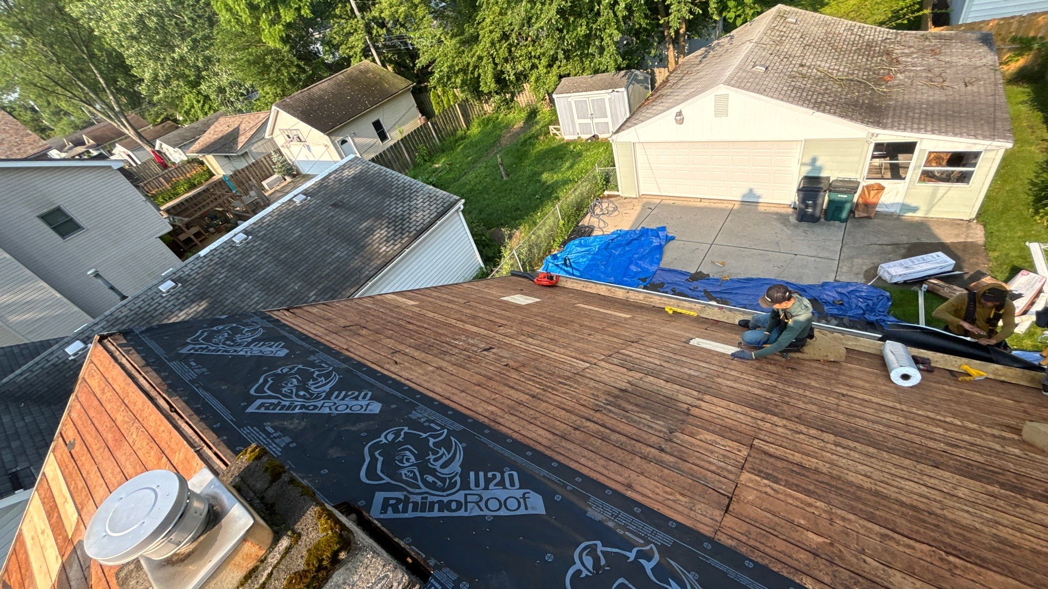 Roof Replacement using Owens Corning Duration by 180 Contractors