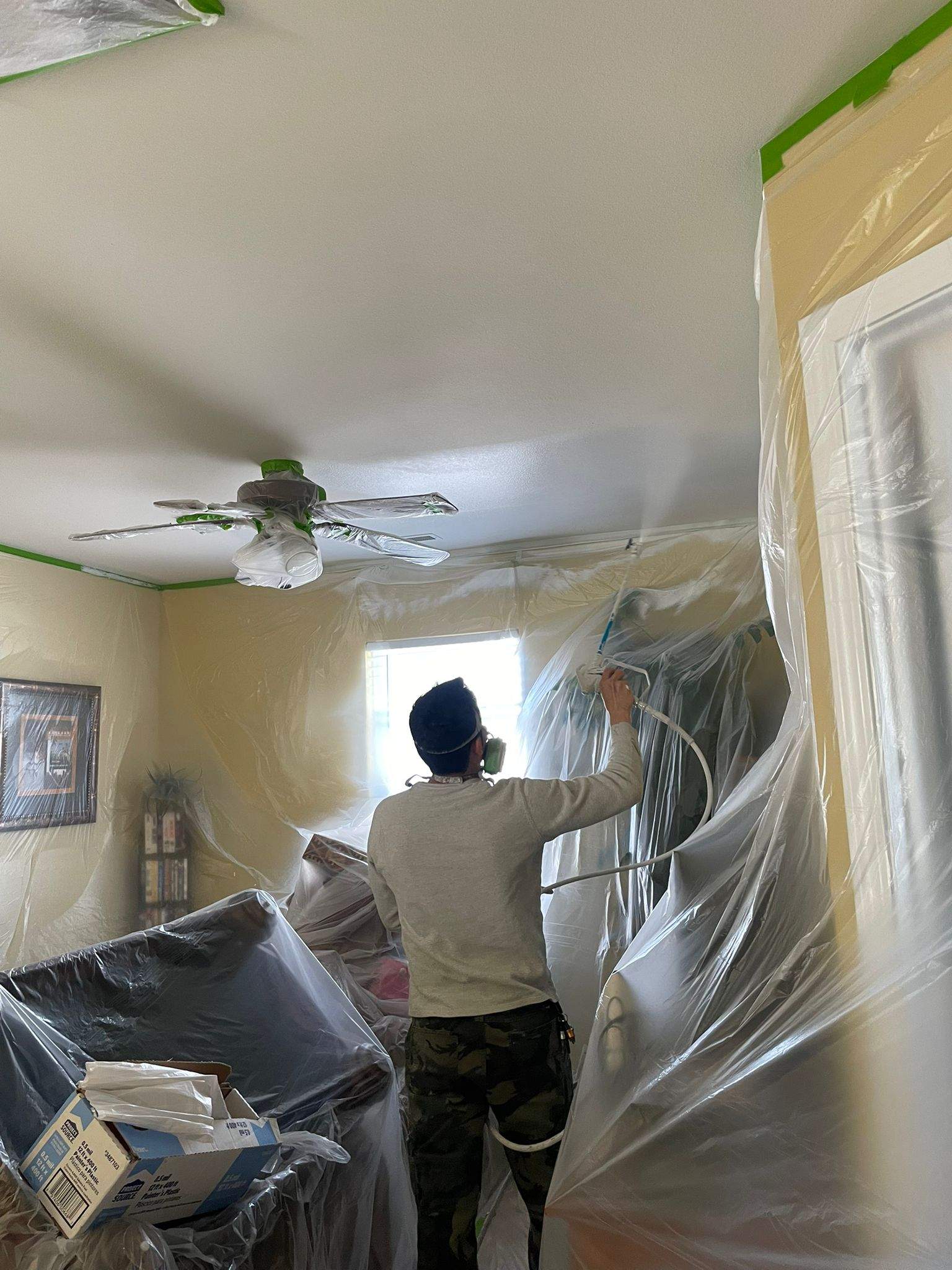 Roof replacement and interior repair by hail and wind damage by Just Brilliant Restoration JBR