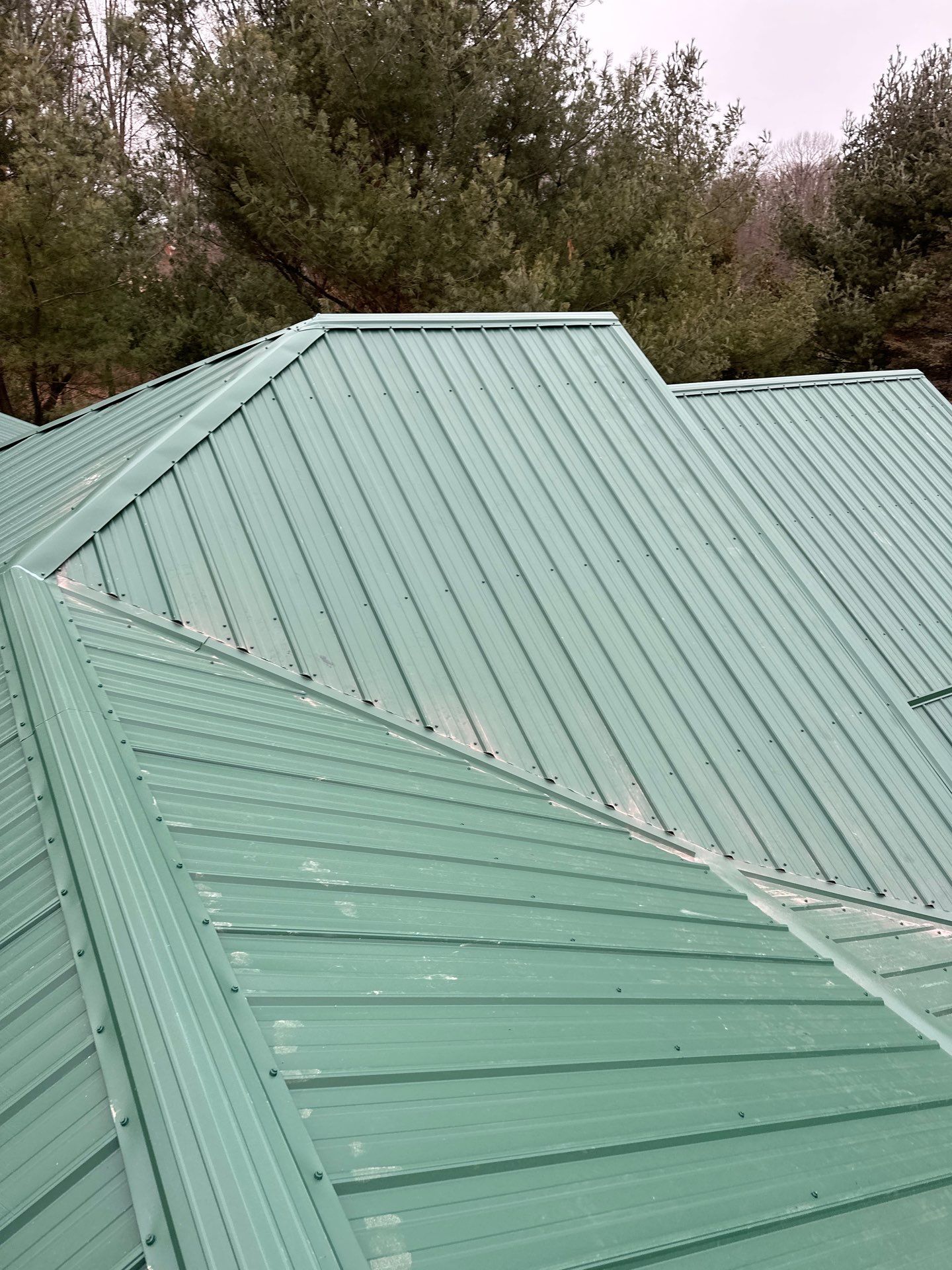Alpha Rib, Color: Forest Green by Eagle Eye Roofing