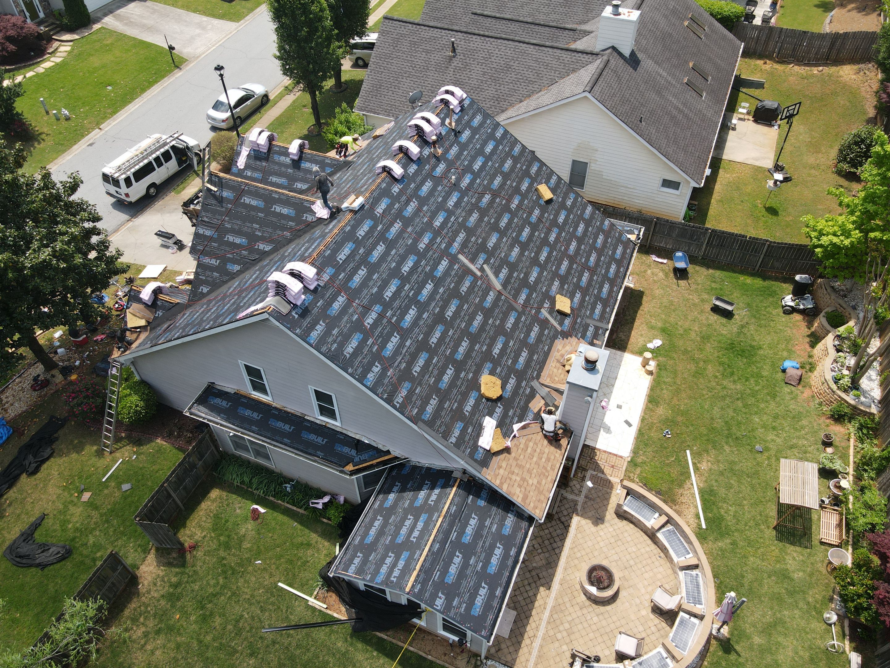 Residential Roofing Installation using Atlas  by Inspector Roofing and Restoration