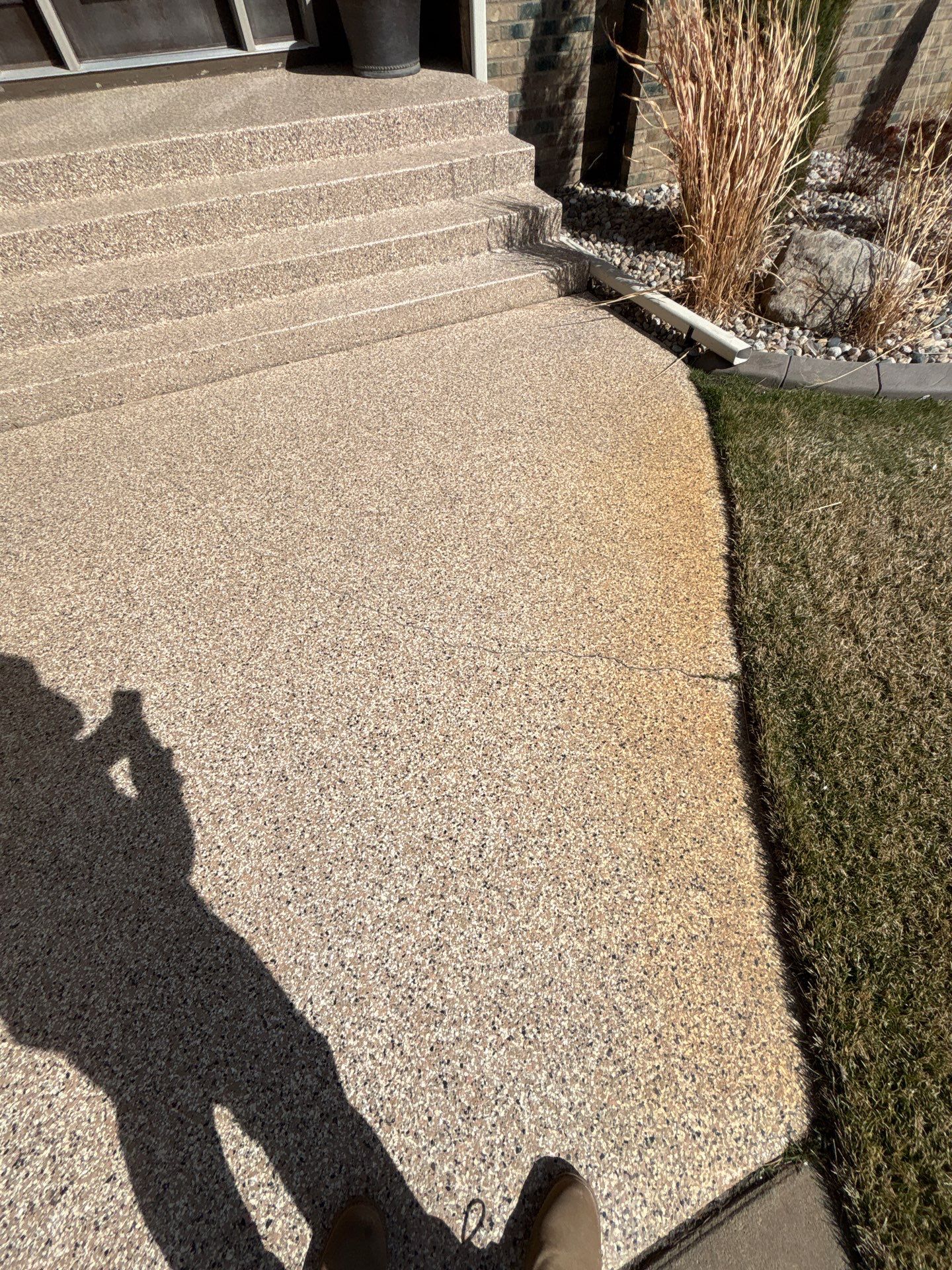 Full Exterior Renovation with Stone Veneer and Composite Decking by Select Painting, Coatings & Garage Cabinets