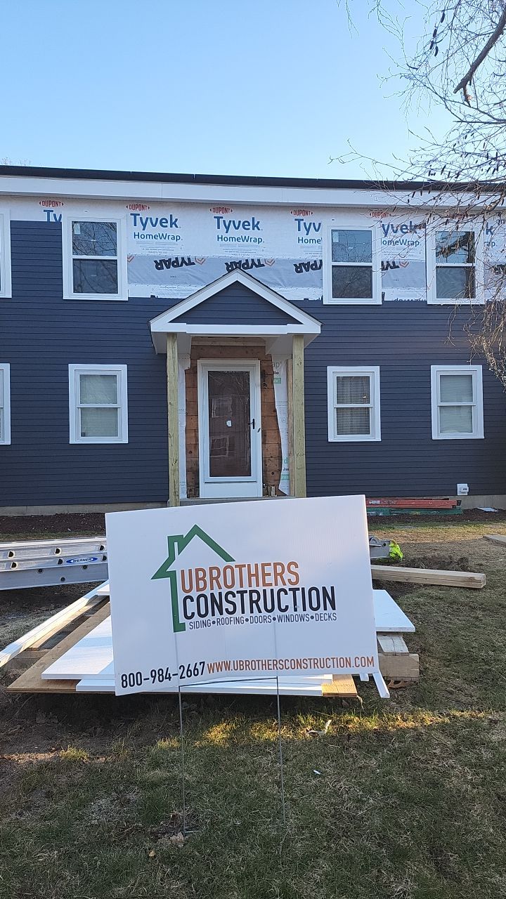 Siding Installation using James Hardie by UBrothers Construction