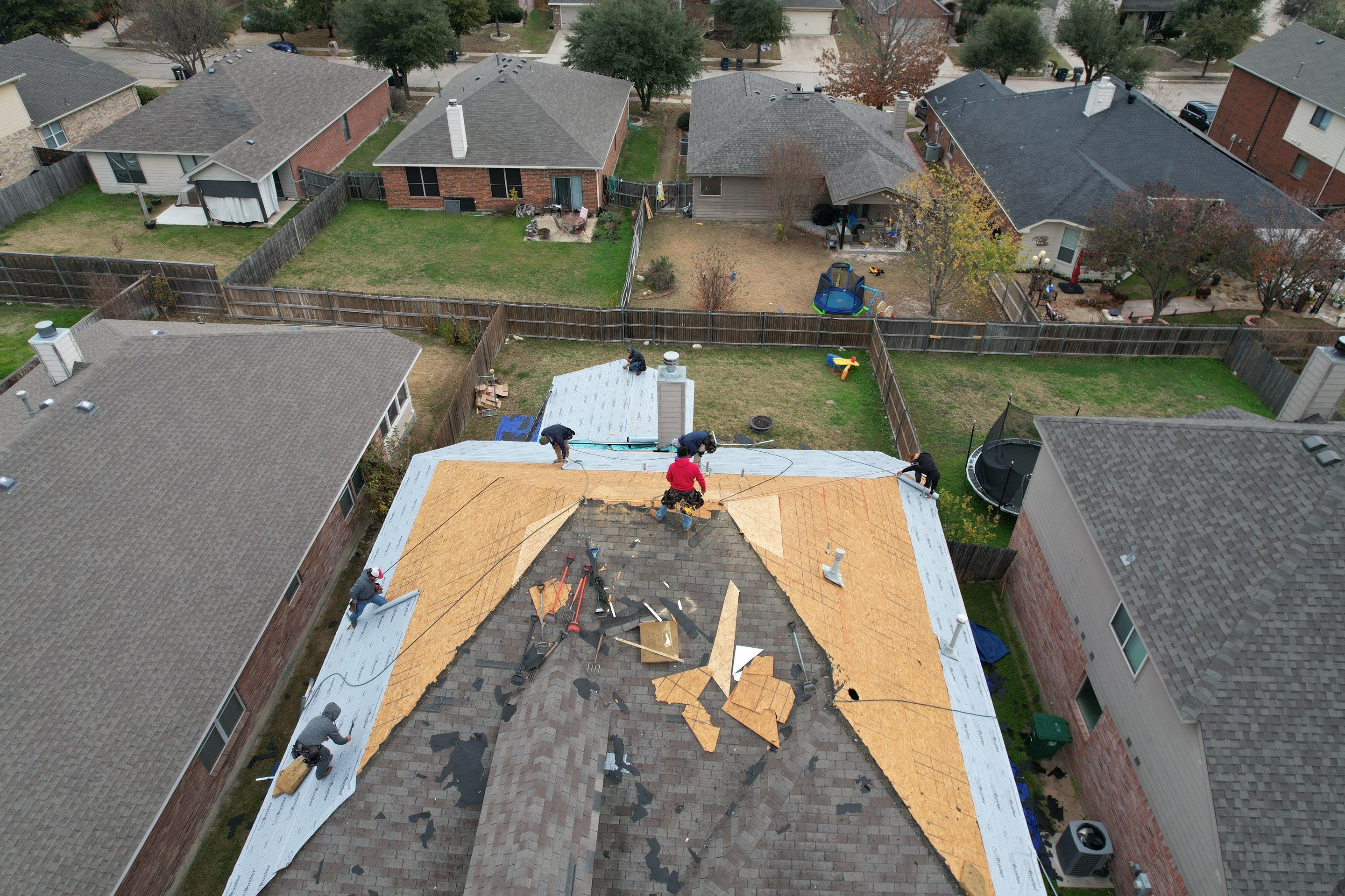 Project in Fort Worth by Zeus Exteriors