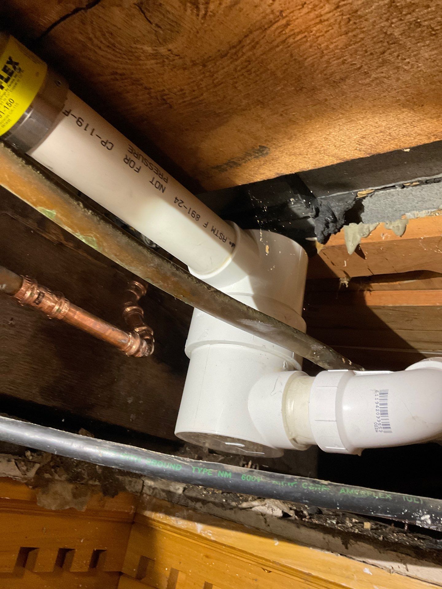 Repaired Drain Leak — Salem, MA by FAGONE MECHANICAL