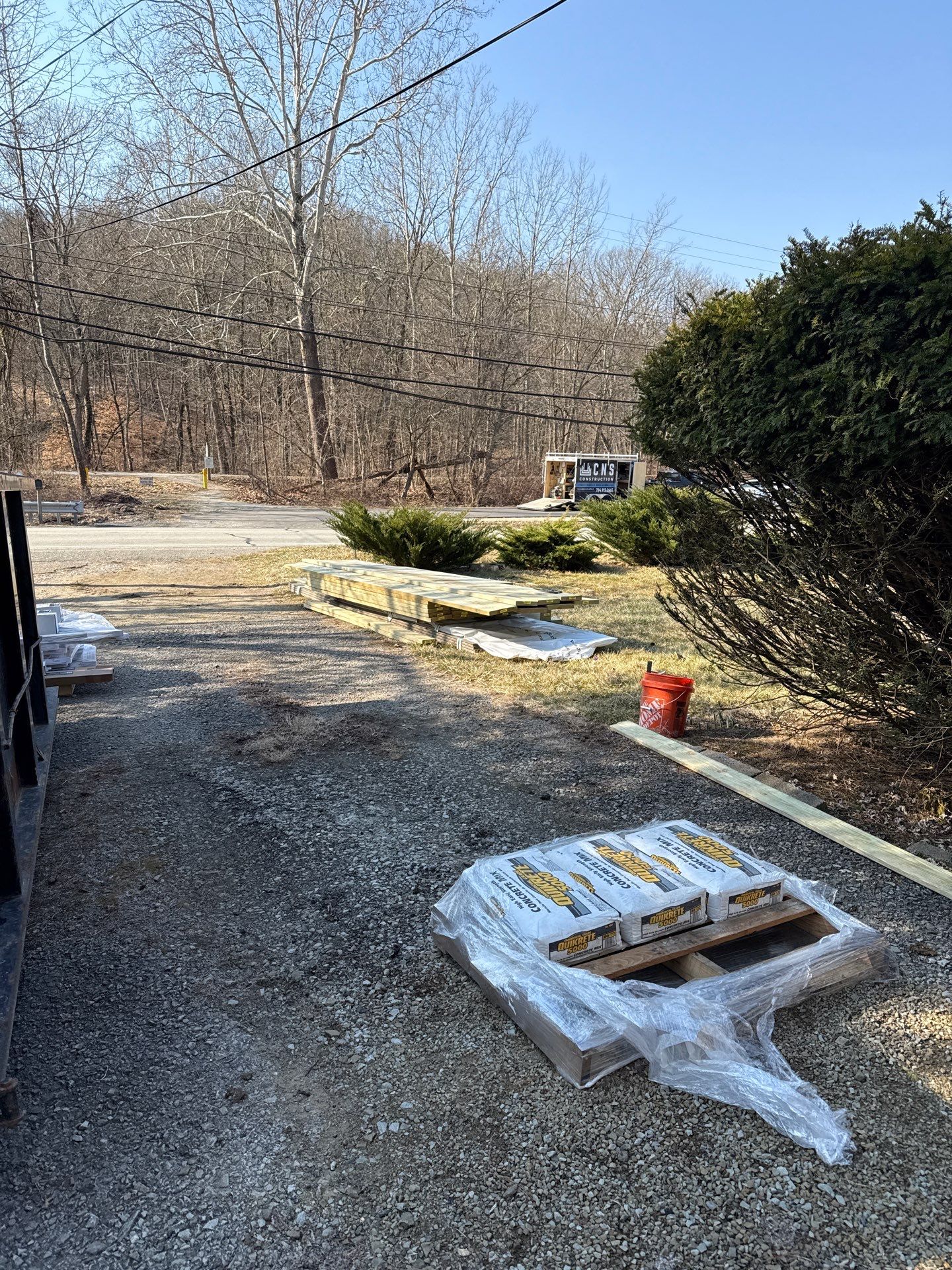 Deck and door install by Cousins Roofing Siding & Decks