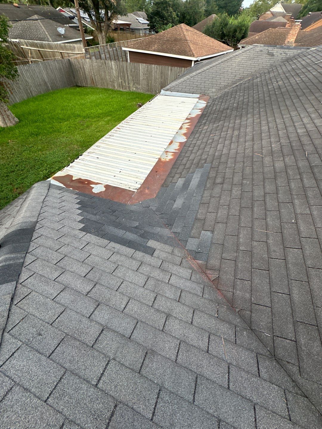 Hail Damage using Owen's Corning Duration (Lifetime) Shingles by Roof Repair Company