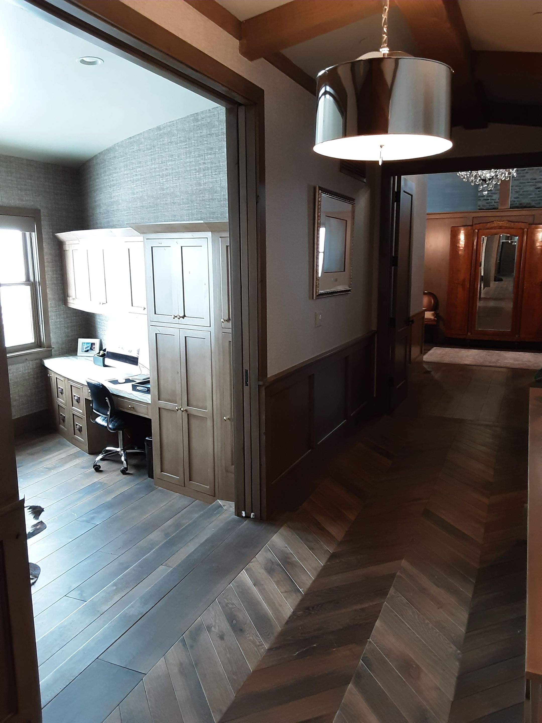 Interior water damage inspection by ASAP Roofing & Restoration
