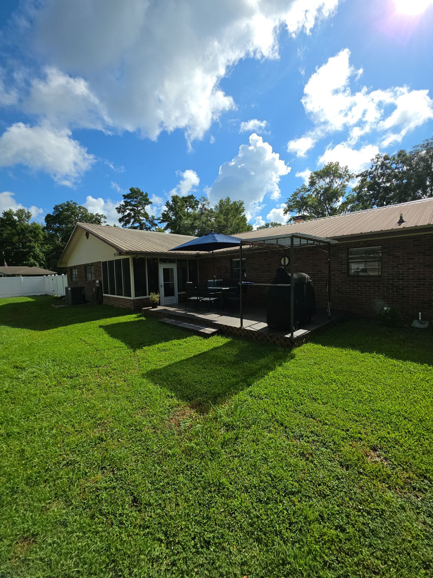 Energy-Efficient White Vinyl Window Replacement in Lake City, Florida by Windows & Doors Store