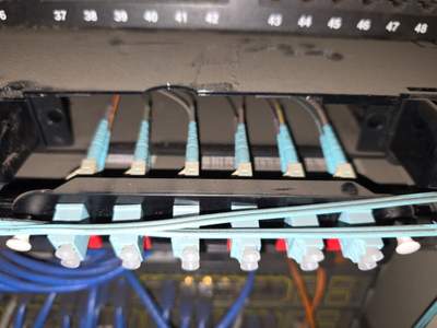 Structured cabling installation by CimaSolutions