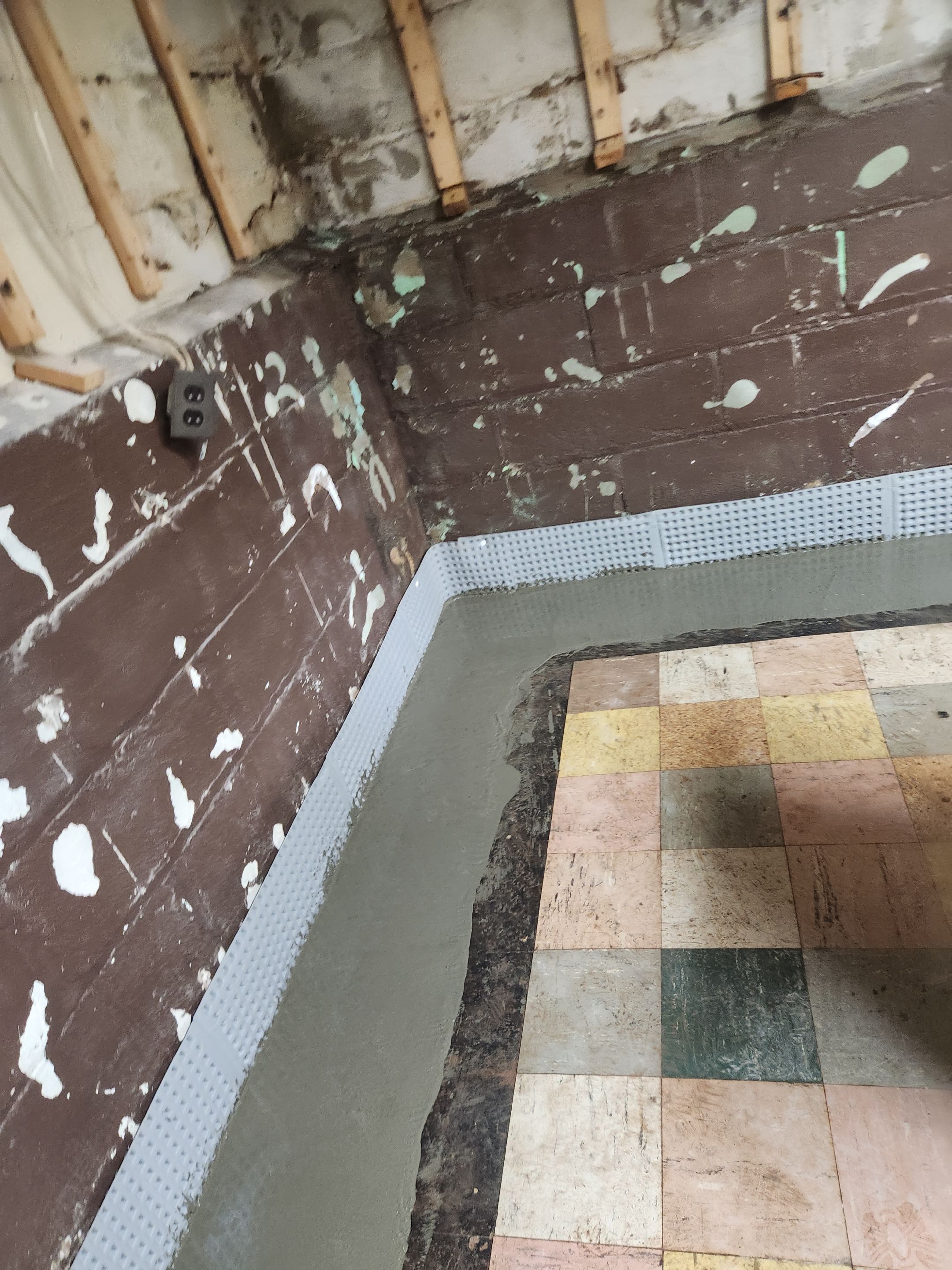 Interior French Drain West Orange NJ by Pure Service Pro, LLC 