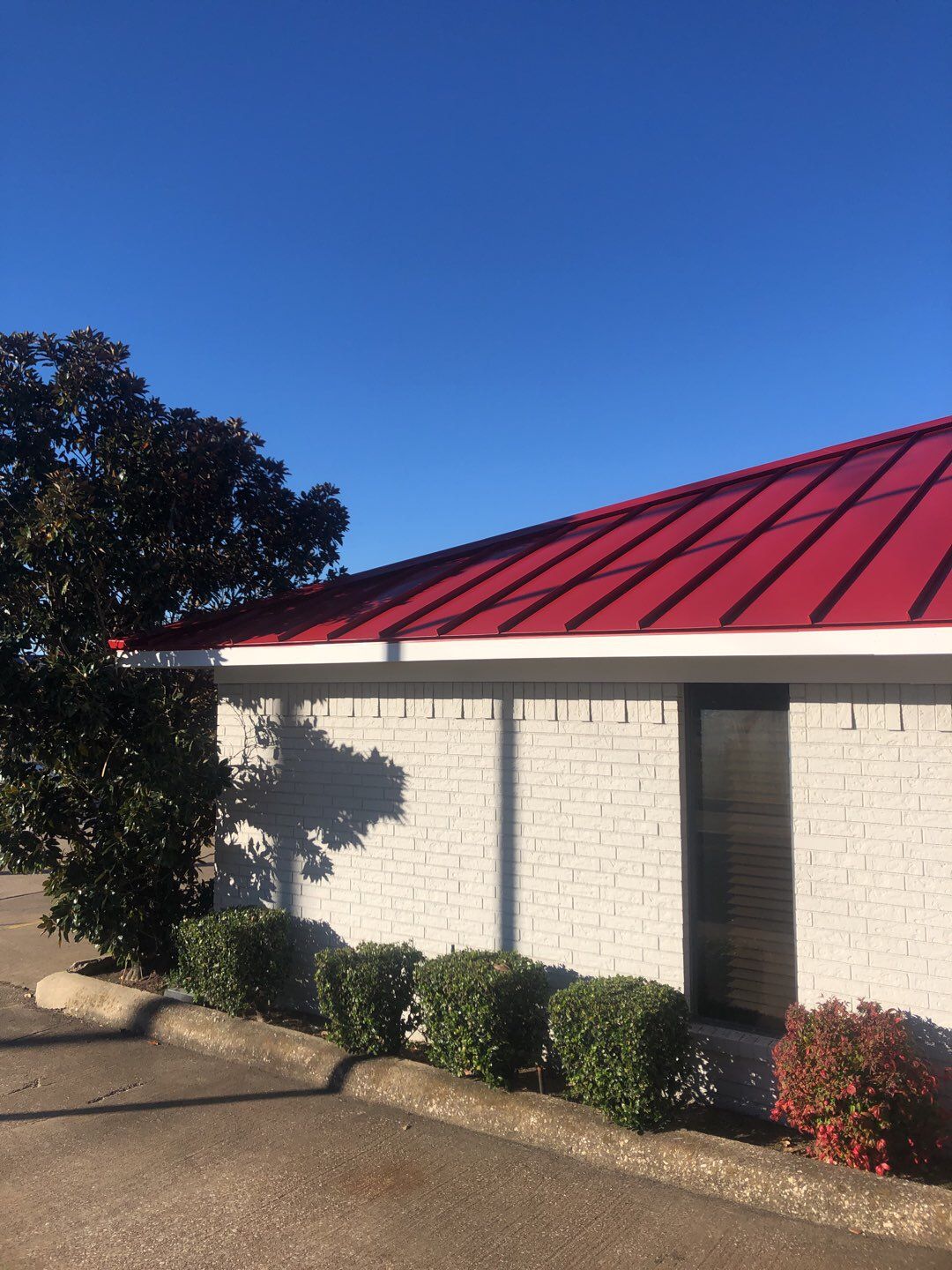 Commercial metal roof by Springtree Restoration 