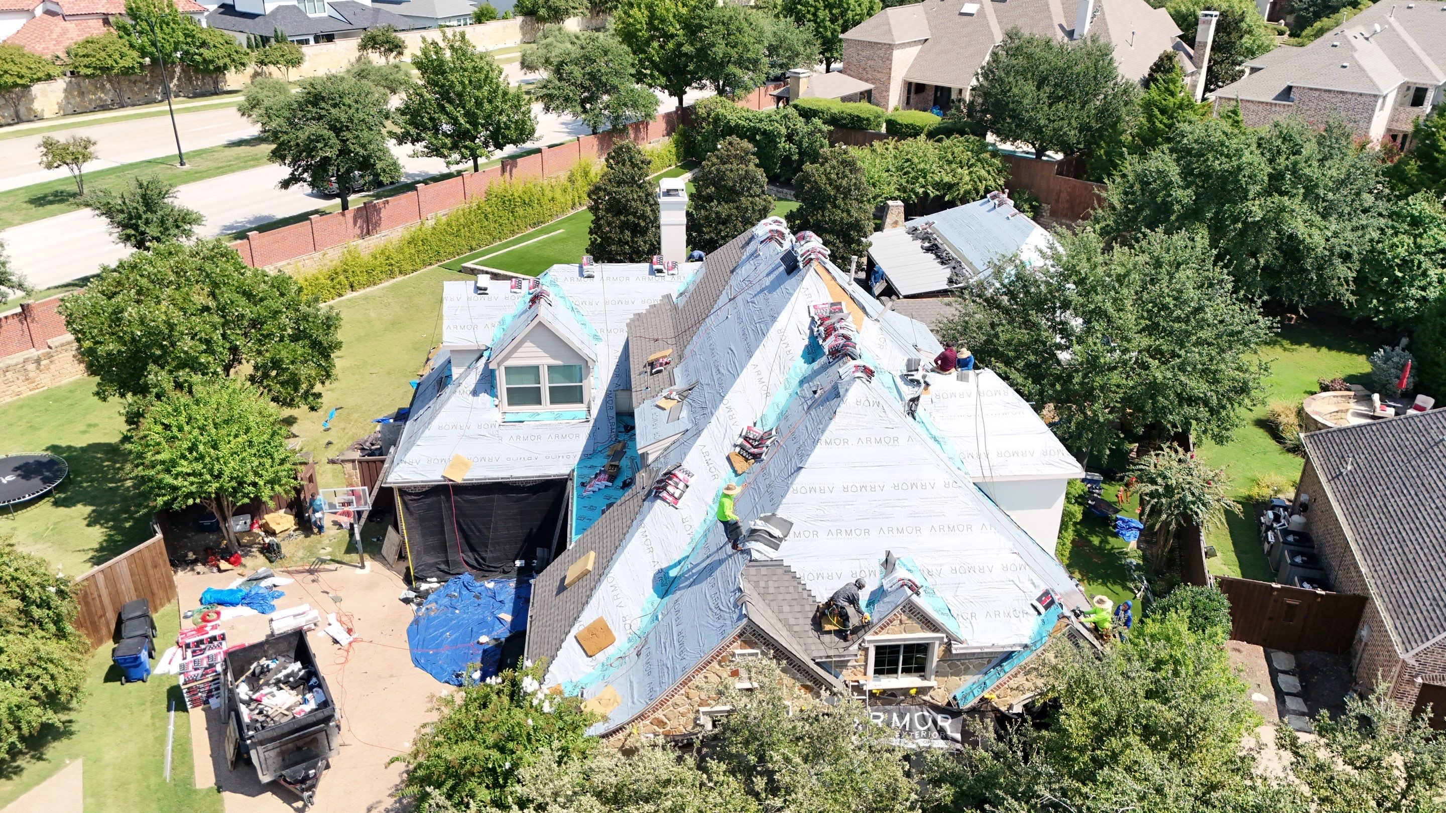 Project in Frisco by Armor Roofing | Exteriors