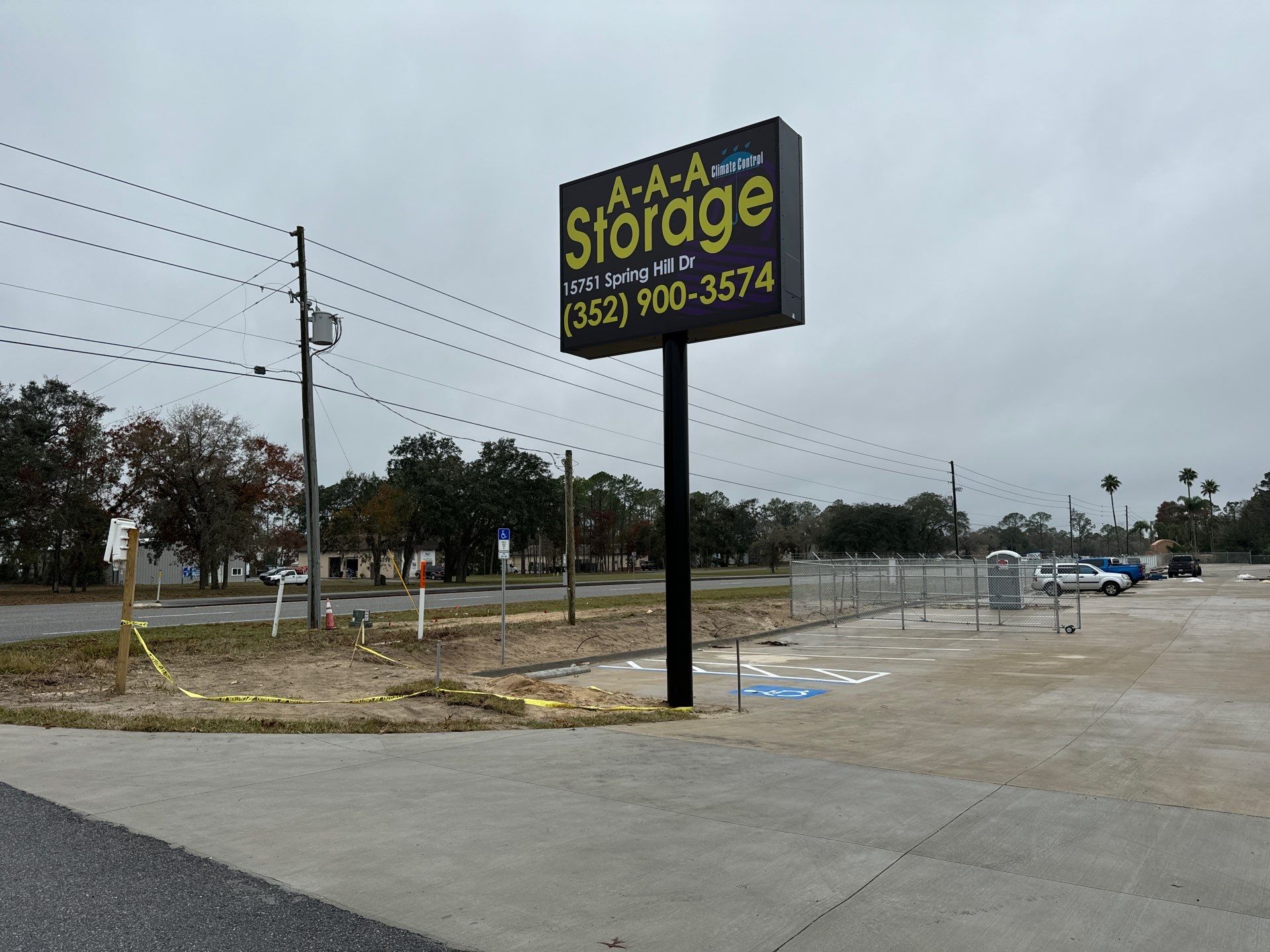 AAA Storage Pylon Sign by SignCrafters