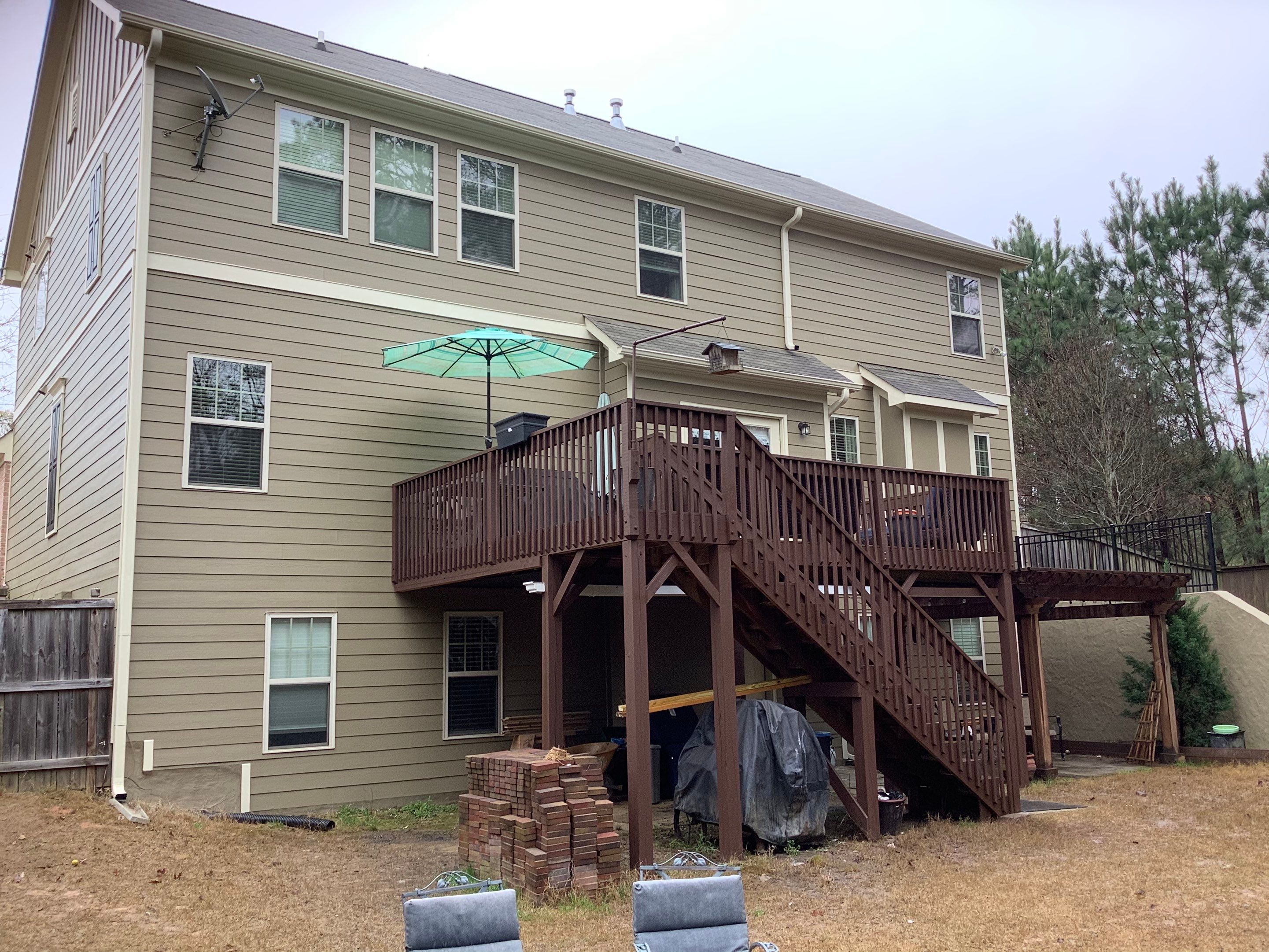 Full Exterior Home Painting and Siding Refresh in Marietta by Swift Home Renovations