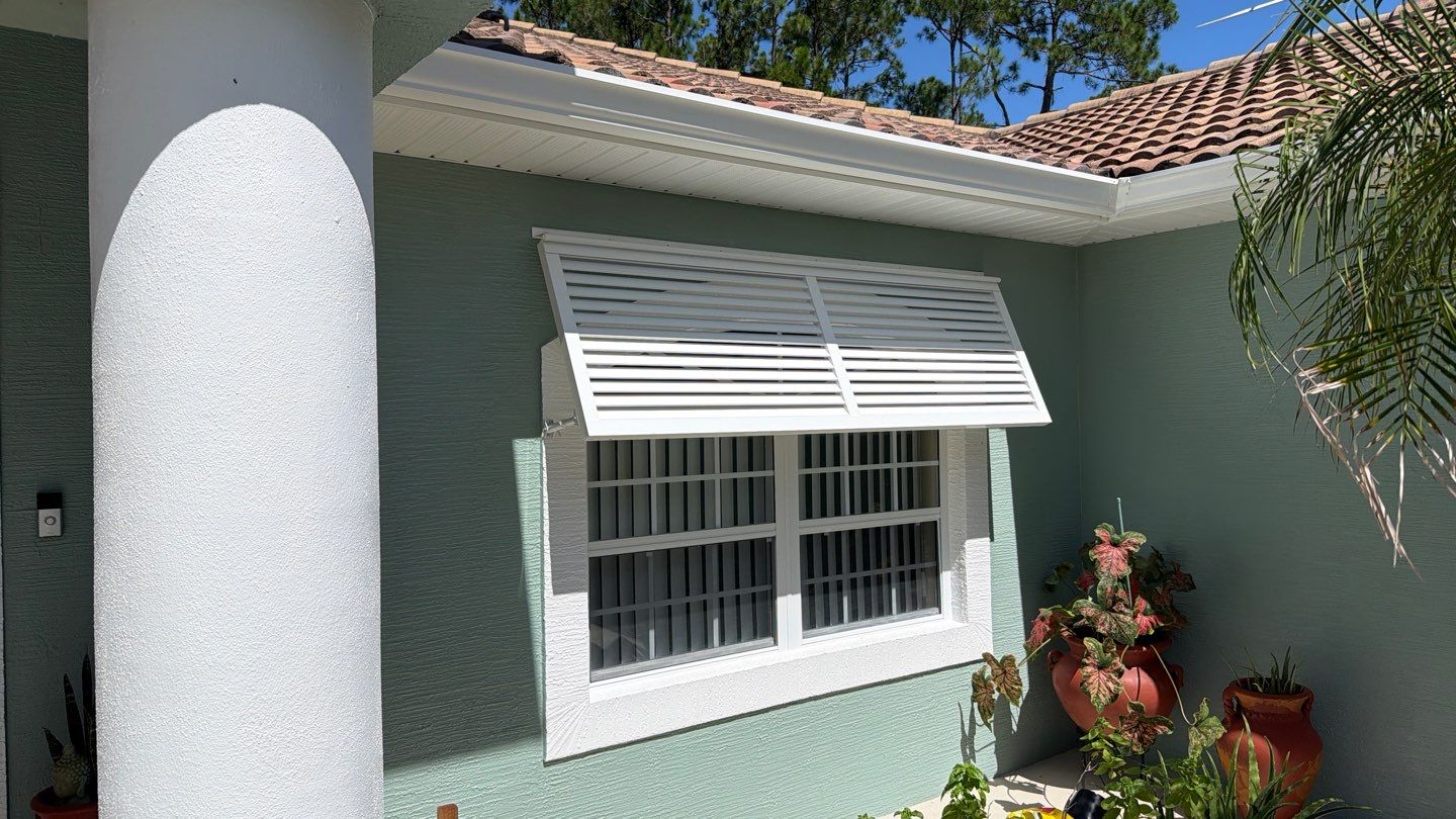 Decorative Bahama Shutters by Smart Guard Shutters