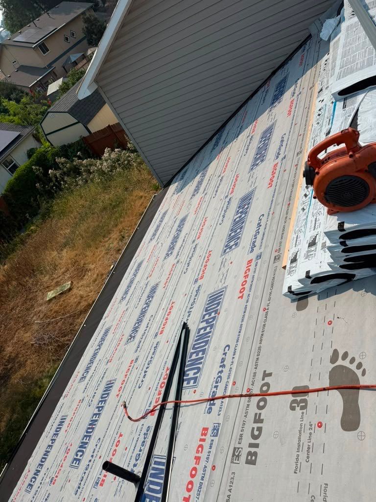 Residential Roof Replacement and Decking Repair in Boise, Idaho by Olive Roofing