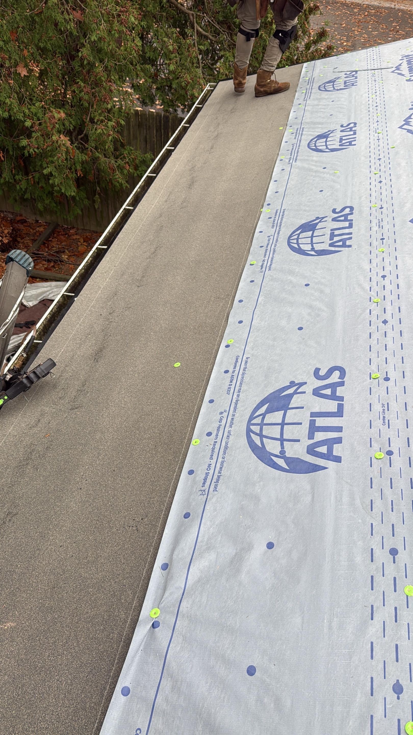 Atlas Pinnacle, Color, Pewter, Drip Edge, Color, Black by Eagle Eye Roofing