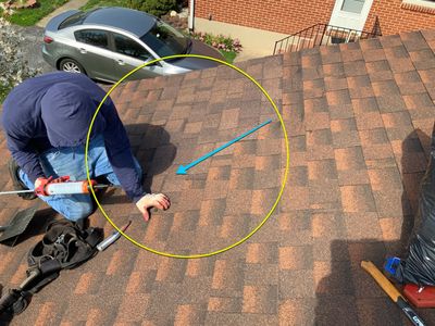 Residential Roofing Repair using Ridge Vent 