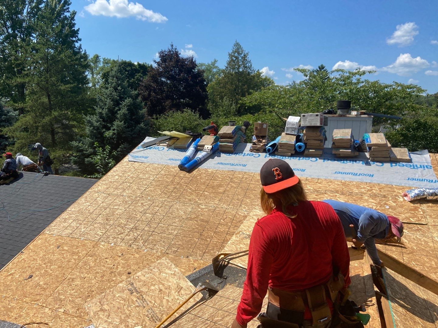 Roof Replacement using CertainTeed Landmark by 180 Contractors