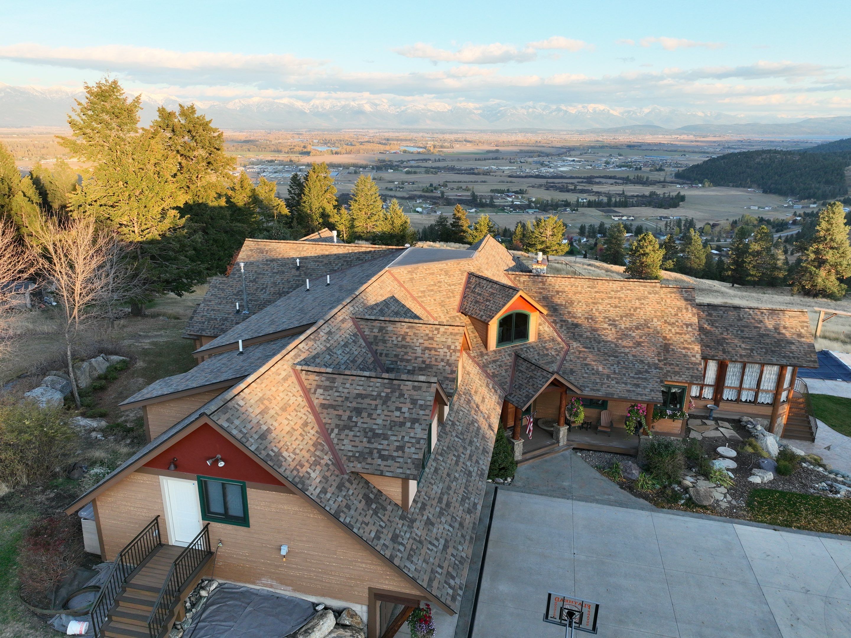 Owens Corning TruDefinition Duration - Aged Copper by Montana Roofing Solutions