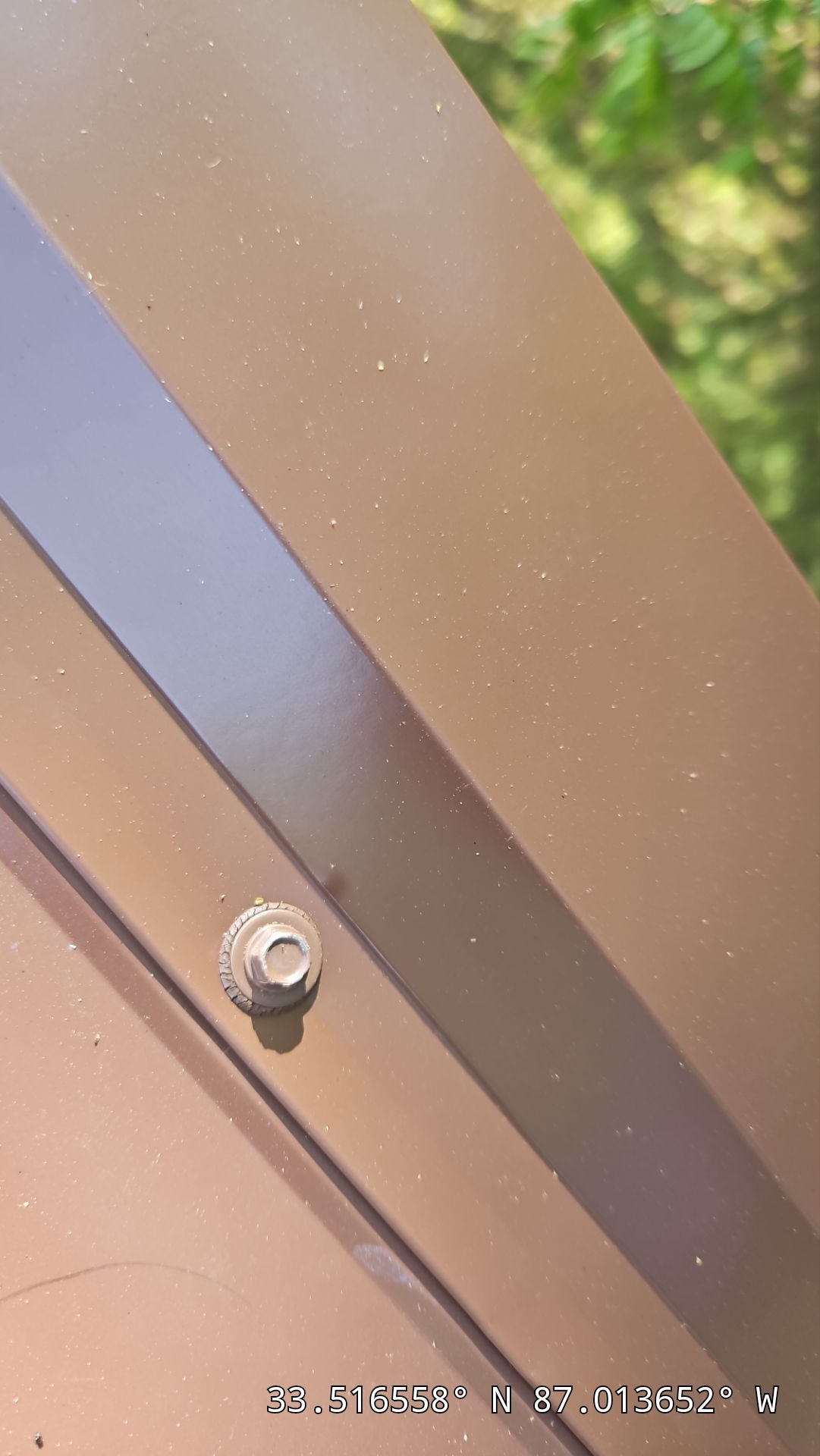 Metal Roof Replacement in Sylvan Springs (Brown) by The Roofing Dudes