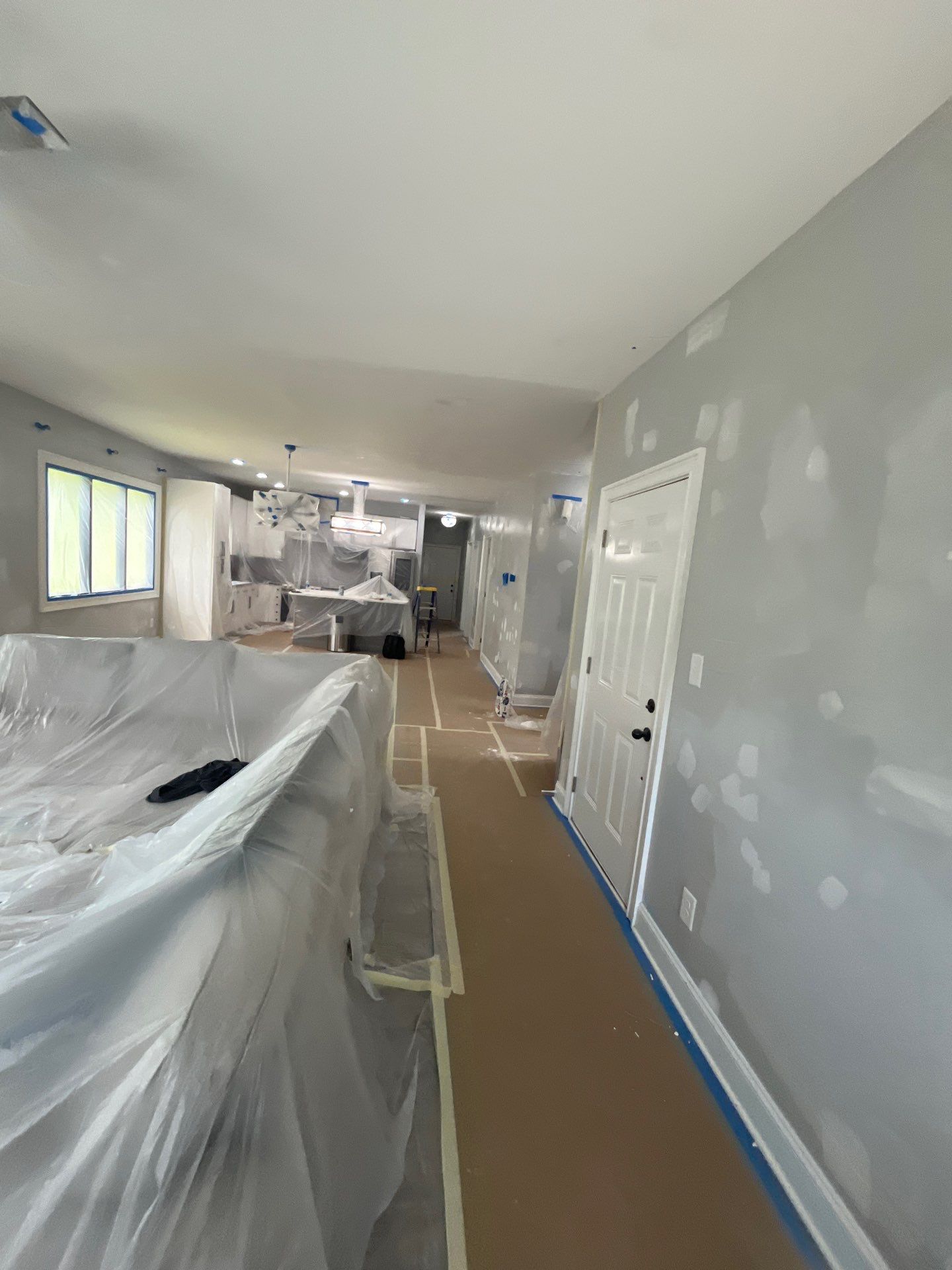 Interior Fresh Coat of paint & Deck stain by GonzalezPainters & Contractors Inc