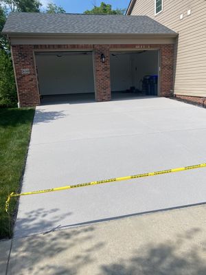 Driveway + Garage Project in Cranberry Township
