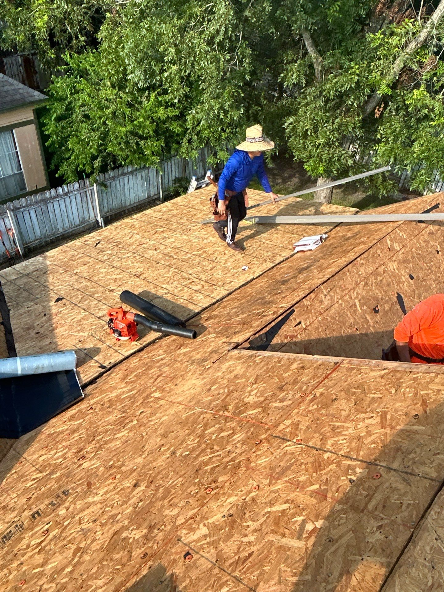 Residential Roofing Installation using Owen's Corning Duration (Lifetime) Shingles by Roof Repair Company