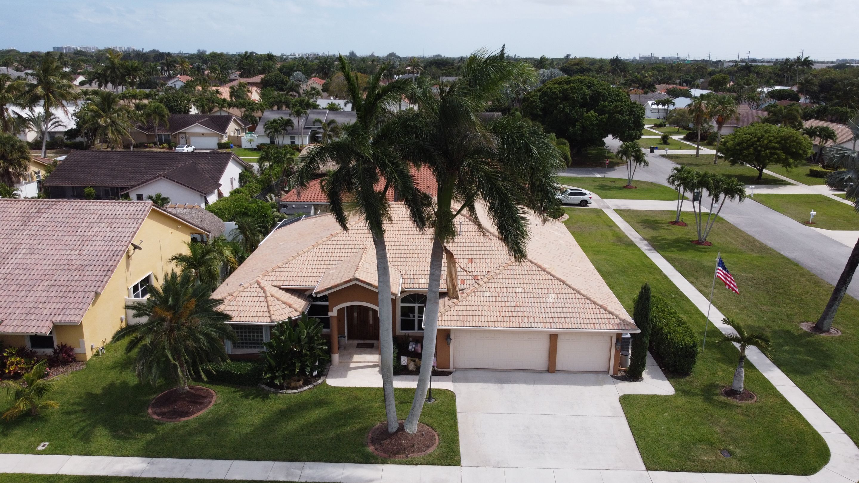 Residential Roofing Installation using Eagle Roofing Tile by BLUES BROTHERS ROOFING