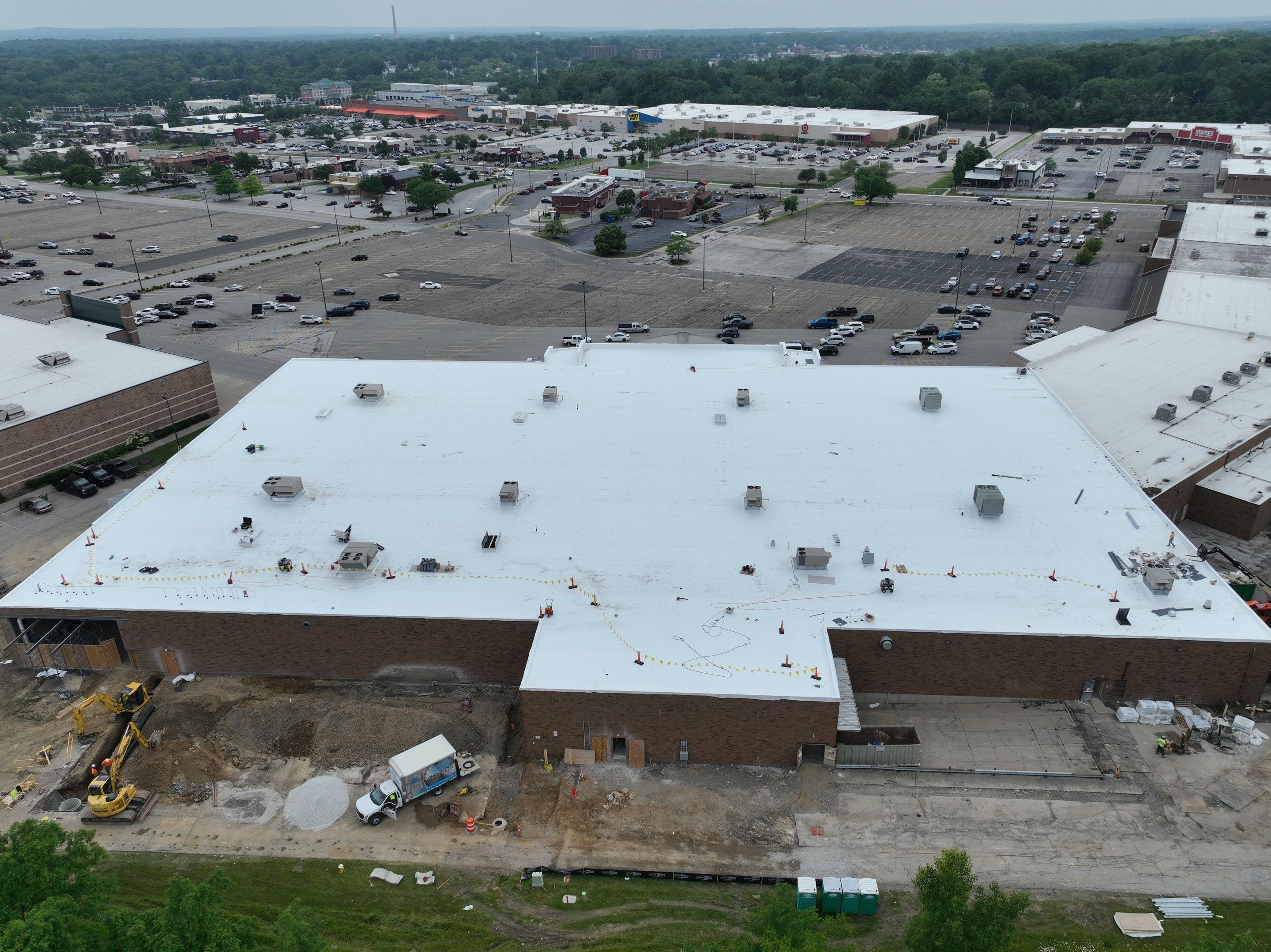 Floor and Decor - Akron Oh  by Commercial Roofing and Coating Systems 