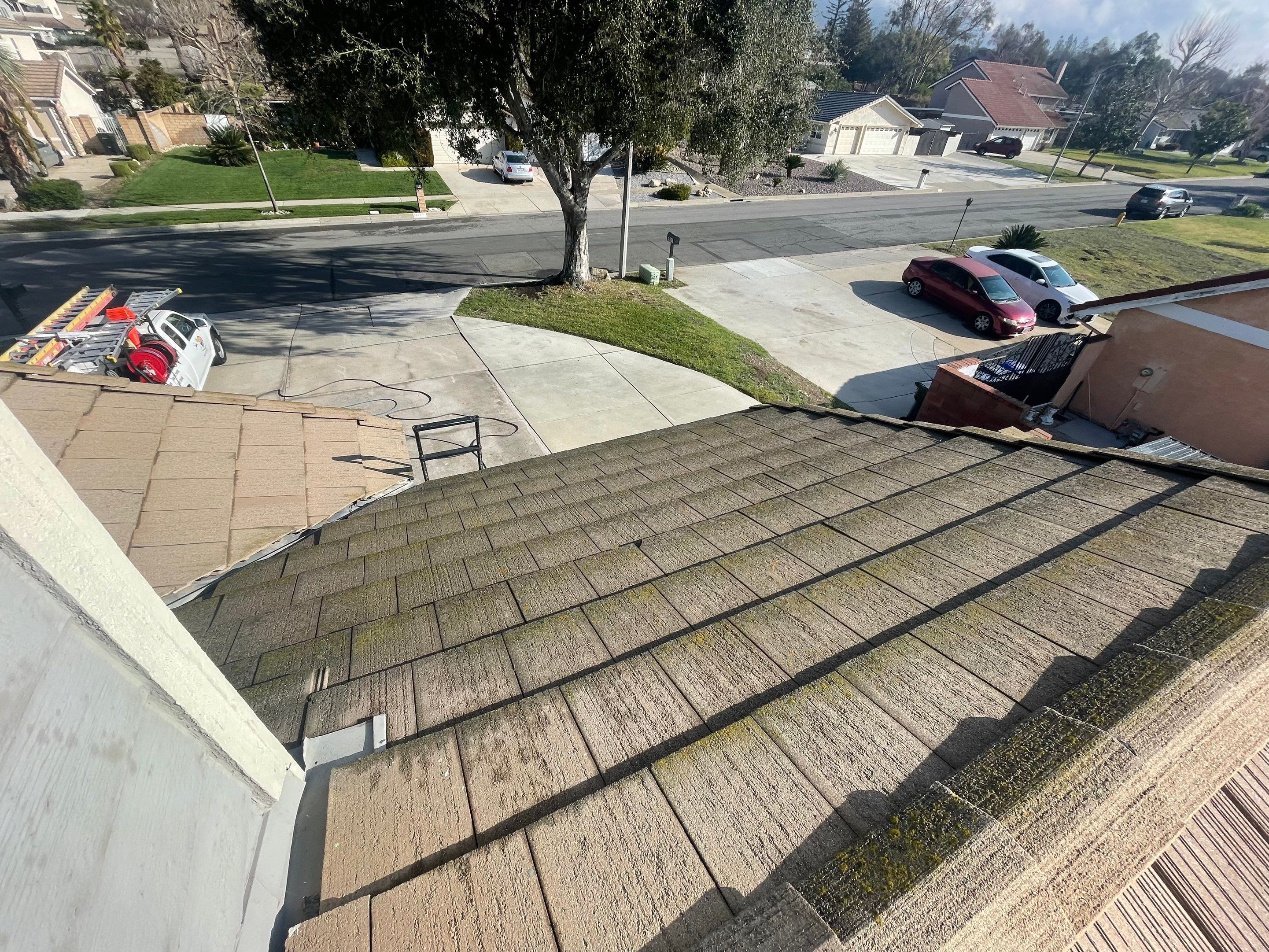 Roof Washing in Rancho Cucamonga Ca by Palm Coast Solar Cleaning