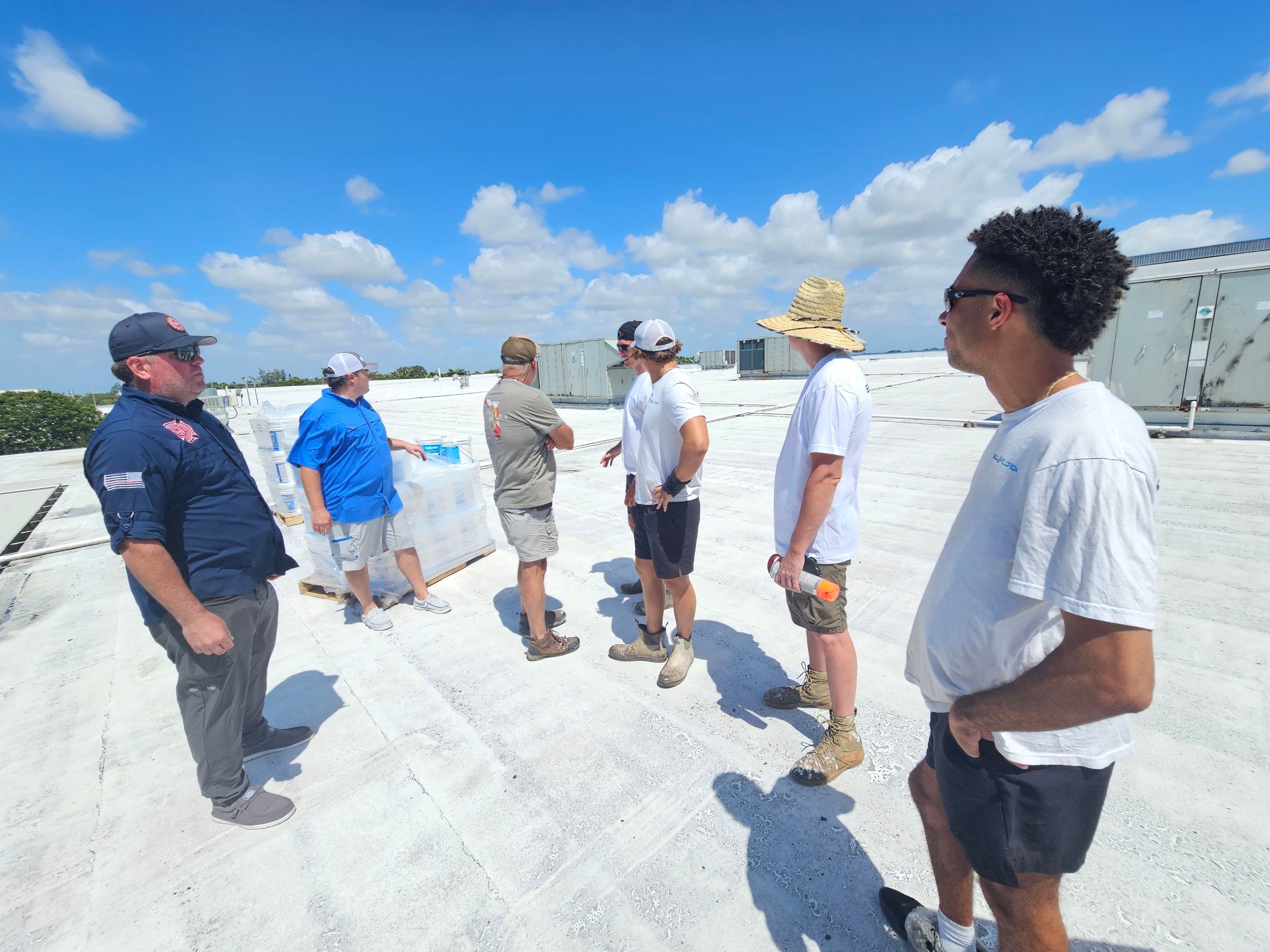 Commercial Roof Coating by First Due Roofing
