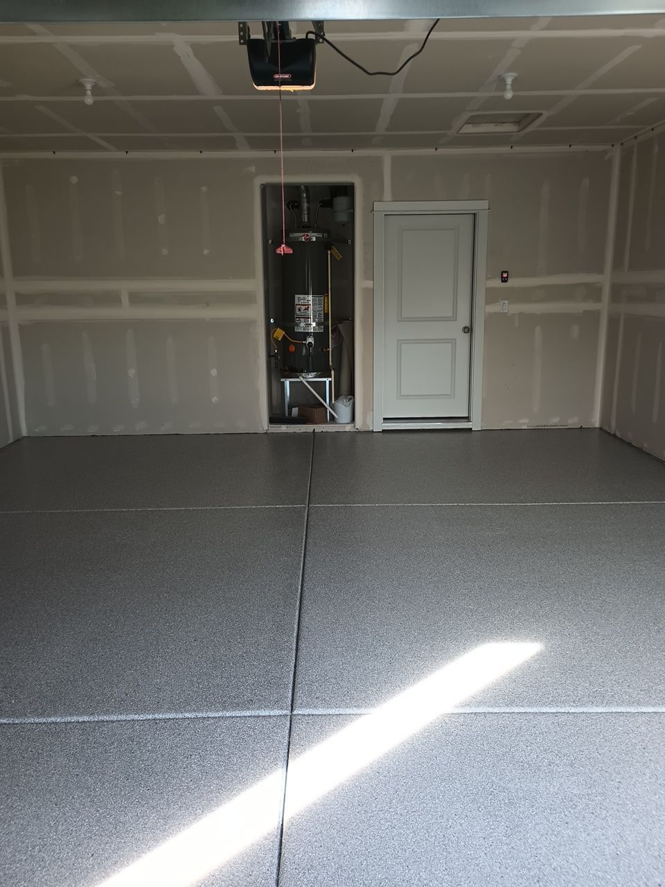 Driveway, garage, walkway Transformation using Ash Hybrid by Croc Coatings, LLC