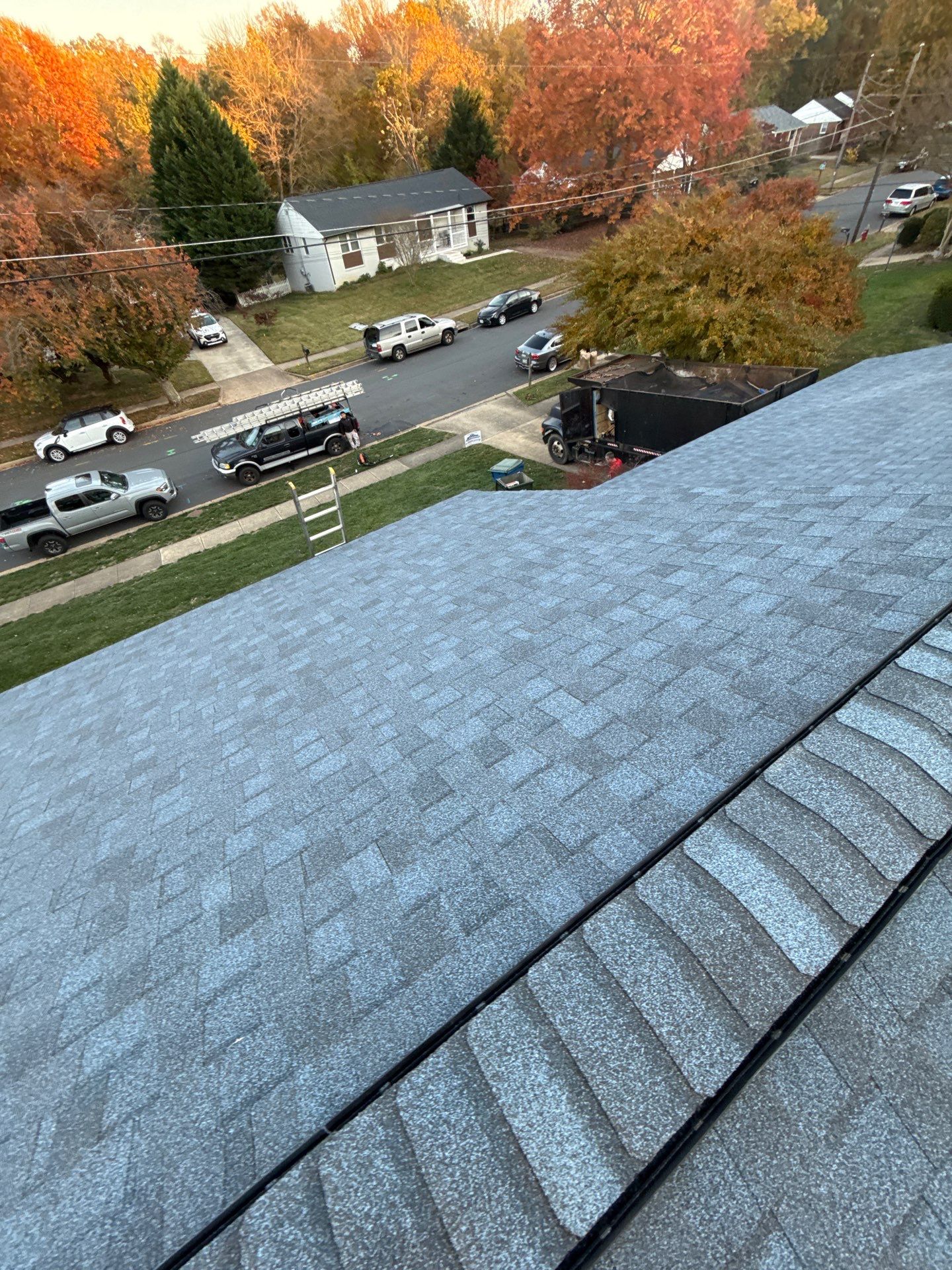 Faifax : Residential Roof Replacement with CertainTeed Landmark Pro in Max Def Coastal Blue  by RM Banning, Inc.