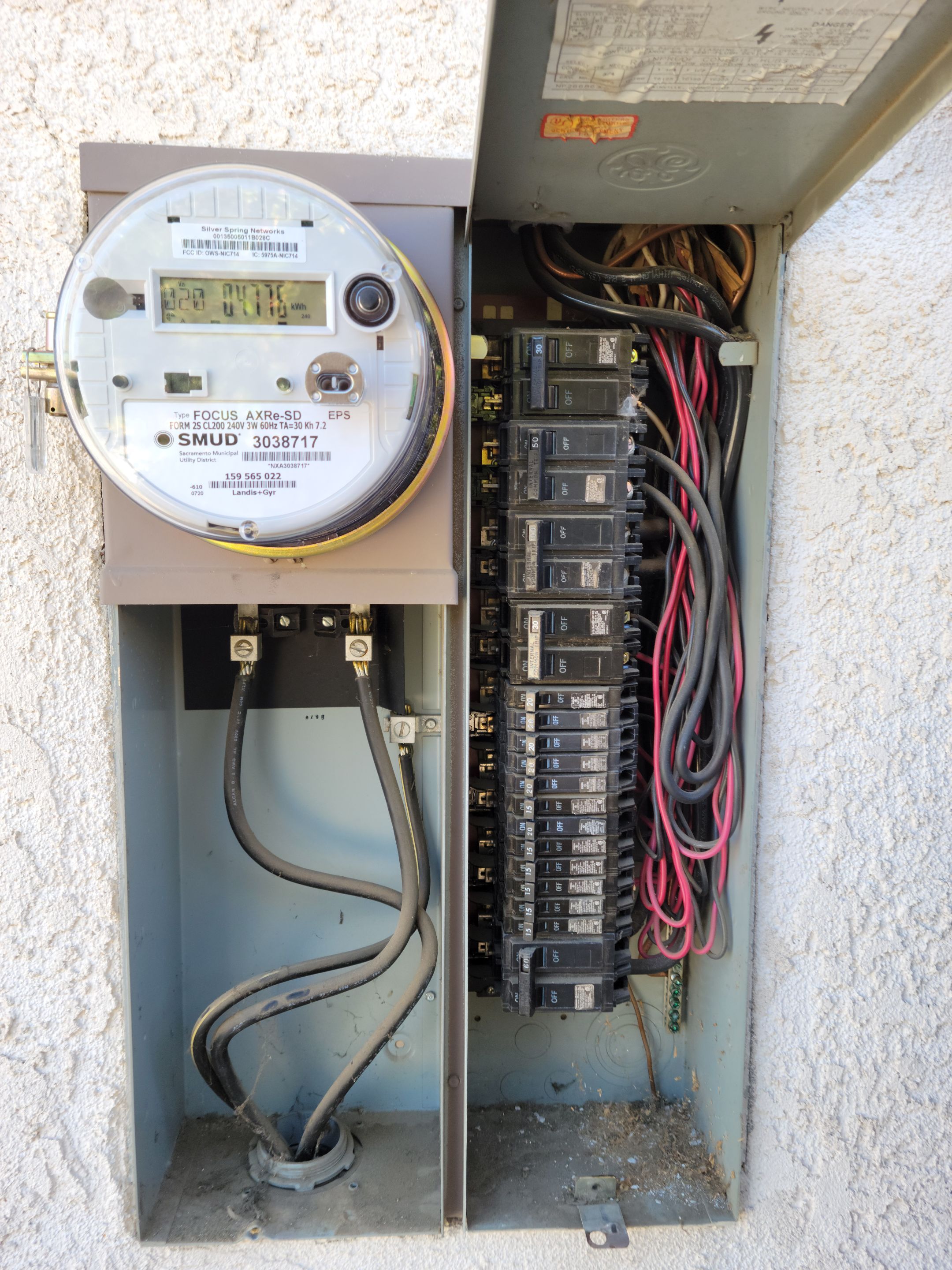 200a panel upgrade by Peach Electric Inc