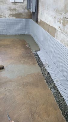 Interior French Drain Boonton NJ