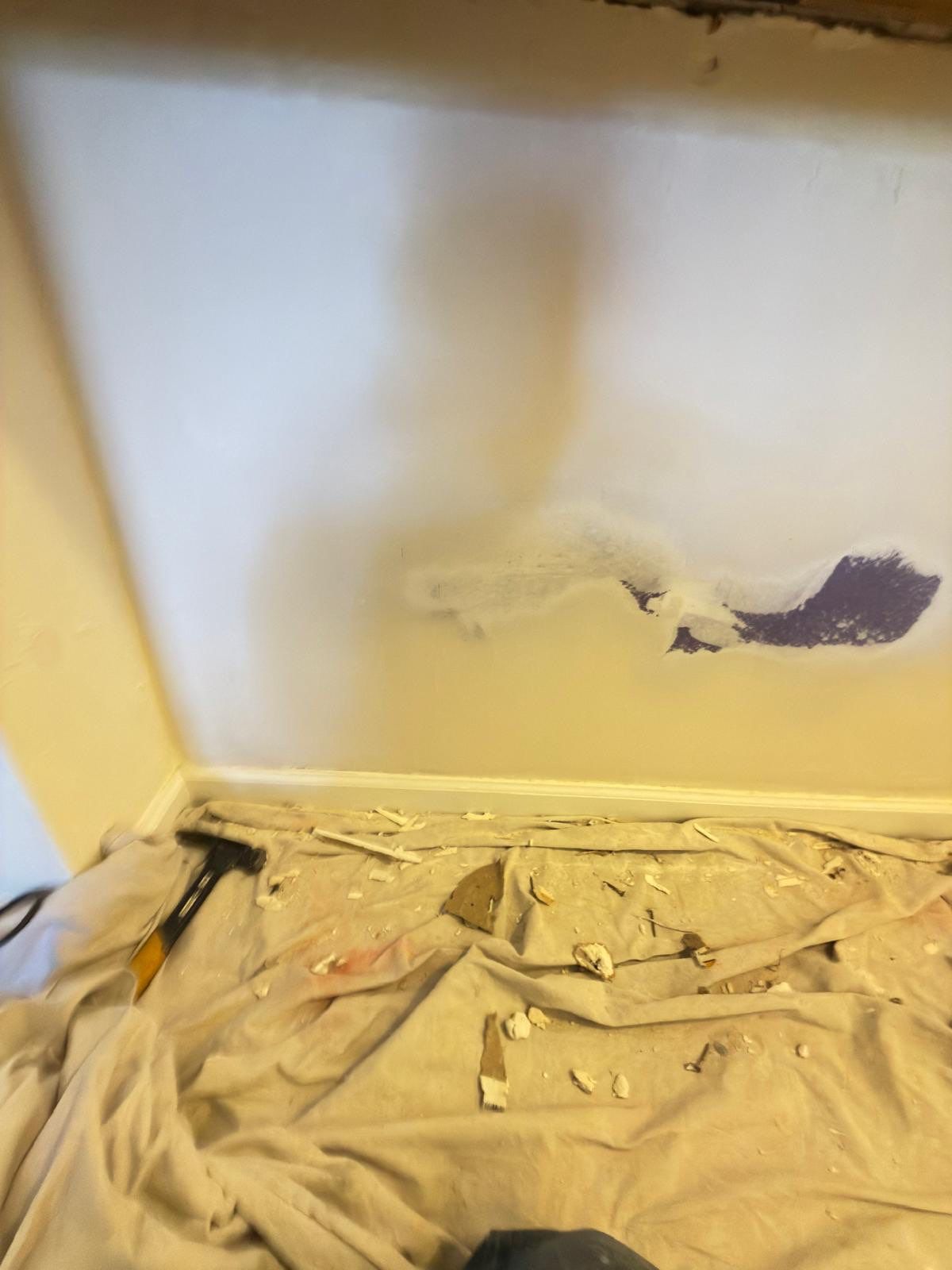 Sheetrock Repair by Anza Builders, Inc. 