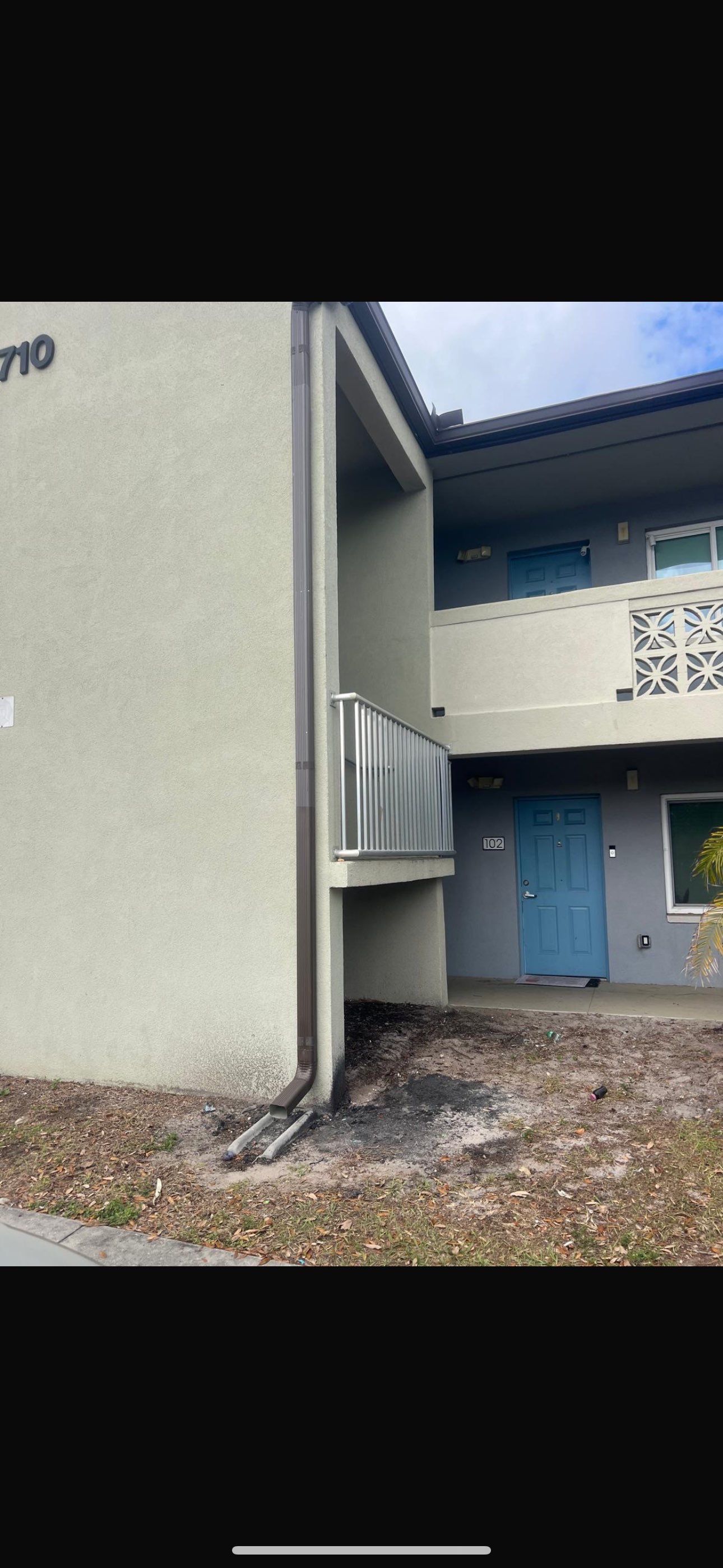 Bronze Downspouts Installation in Fort Myers FL by Gutter Professors