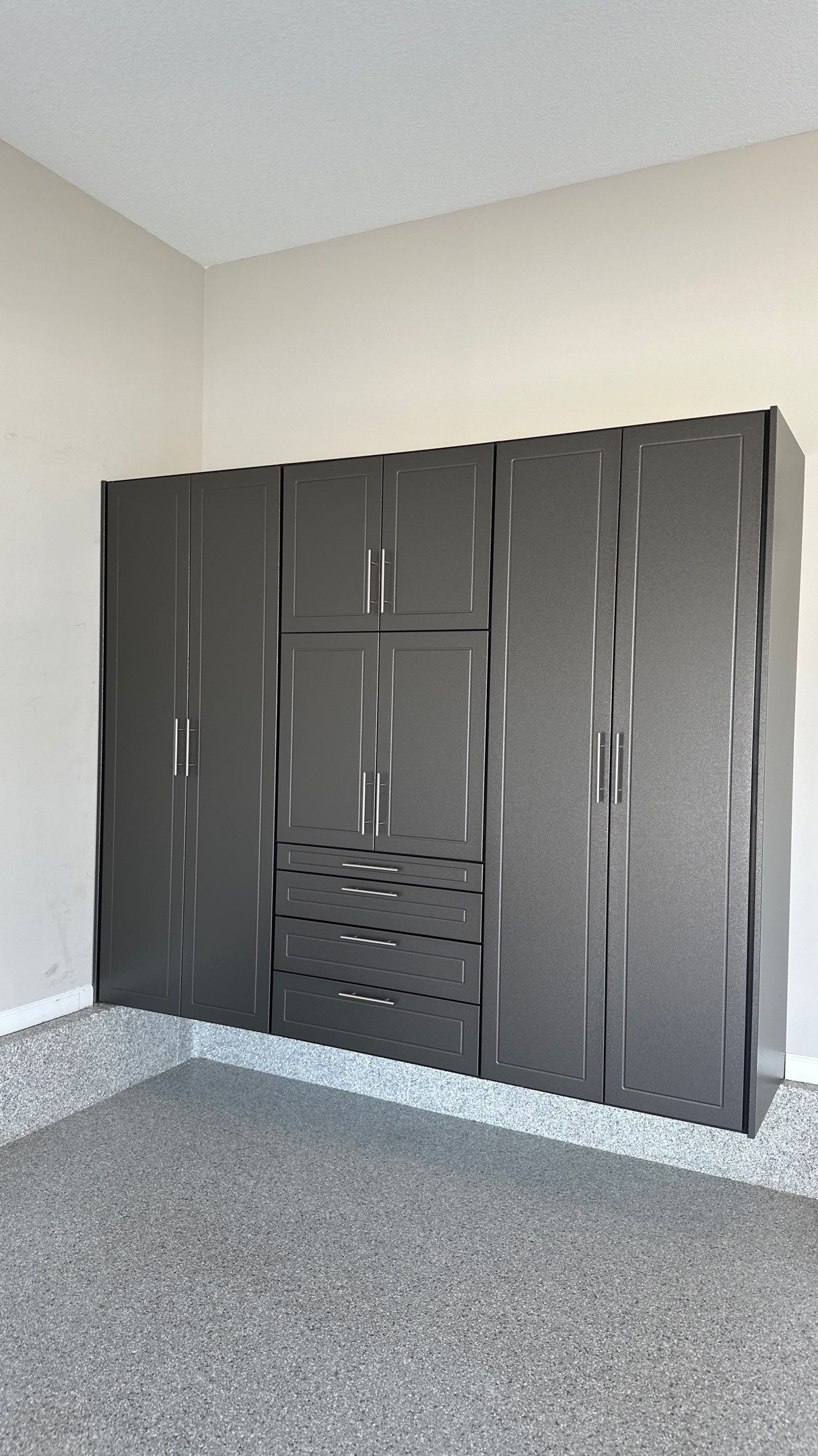 Denise P. upgraded her garage with cabinets by Banner Garage