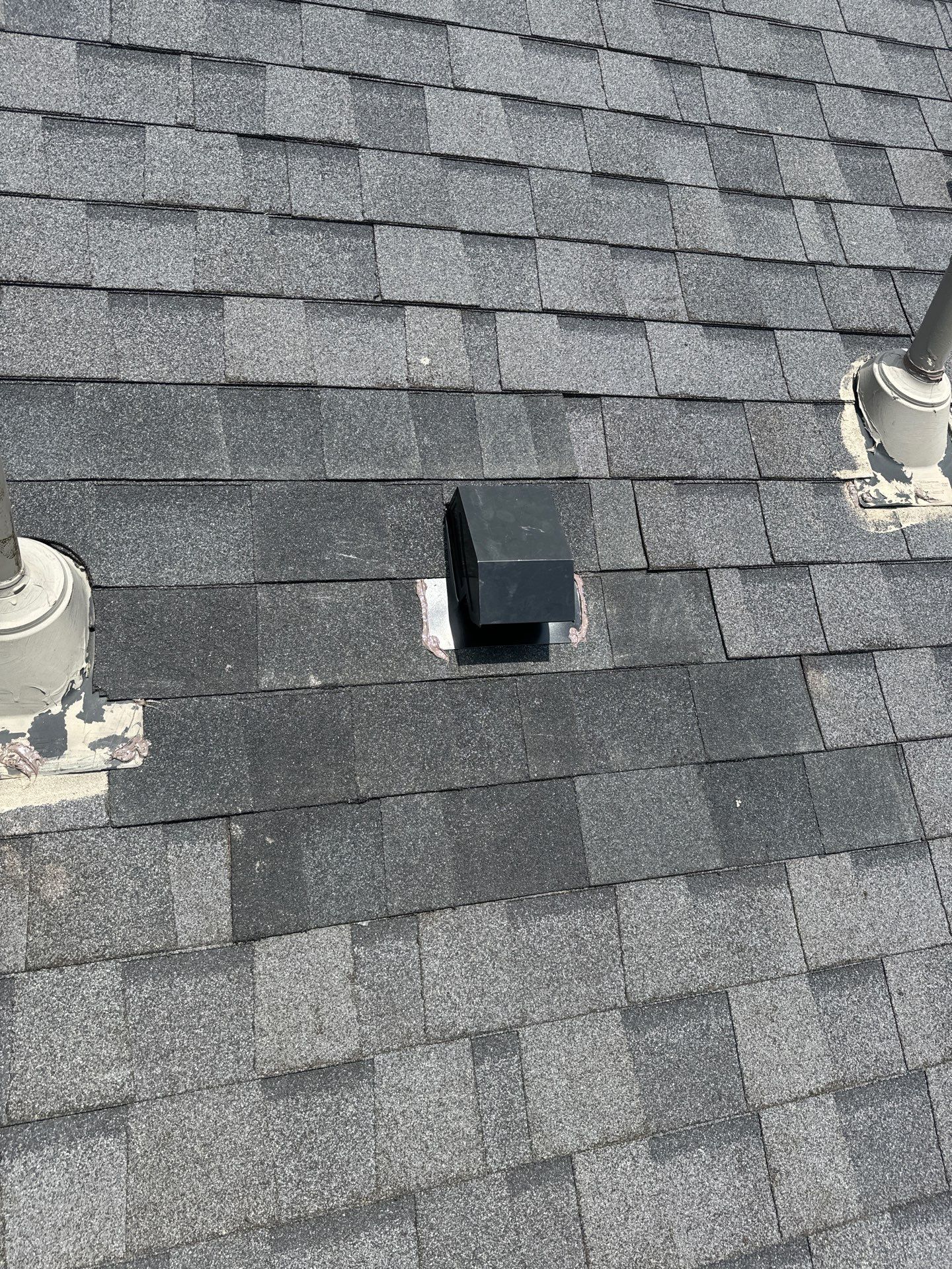 Hail Damage using Owen's Corning Duration (Lifetime) Shingles by Roof Repair Company