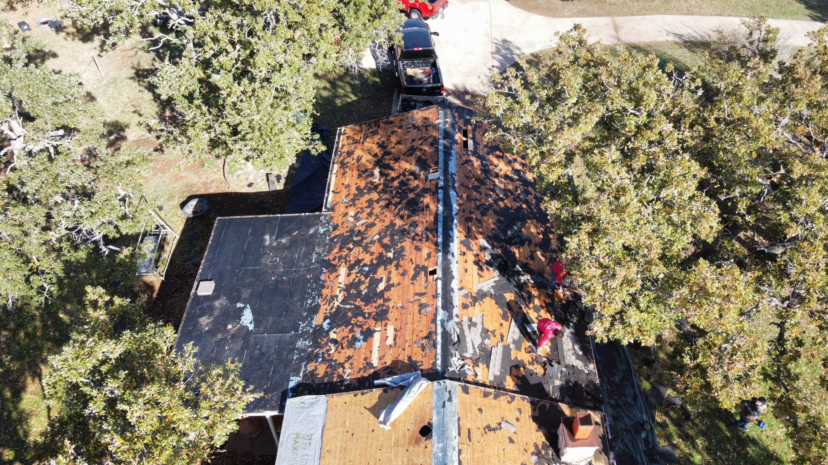 Residential Roofing Installation using GAF Natural Shadow  by A & H Roofing and Contracting