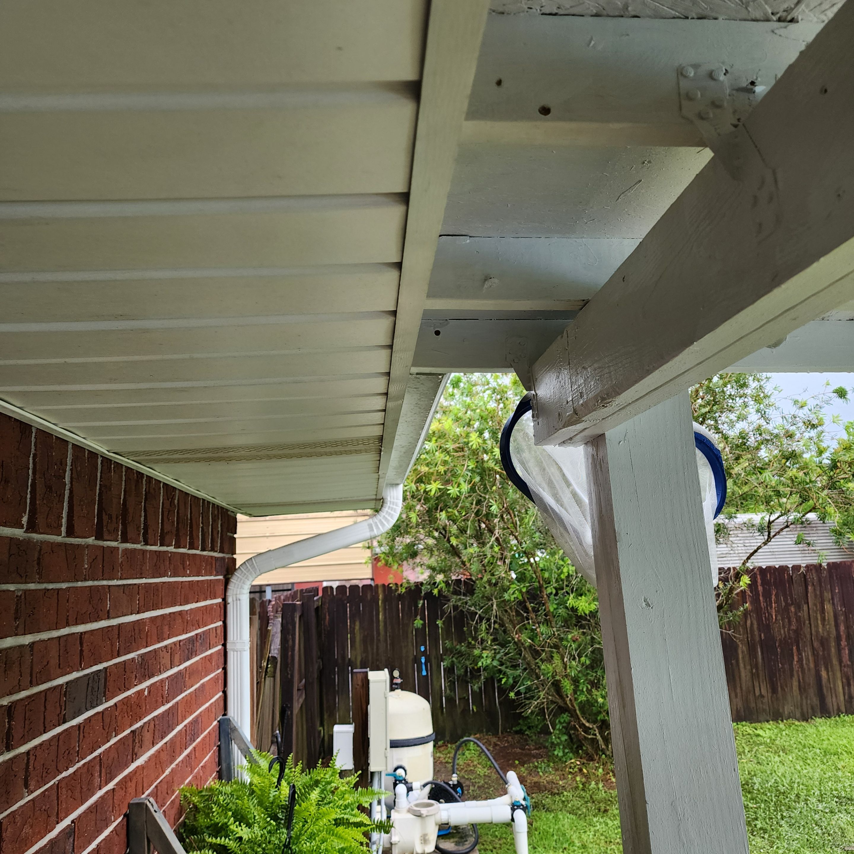 Screen Room Built Under Existing Roof by Titan Sunrooms