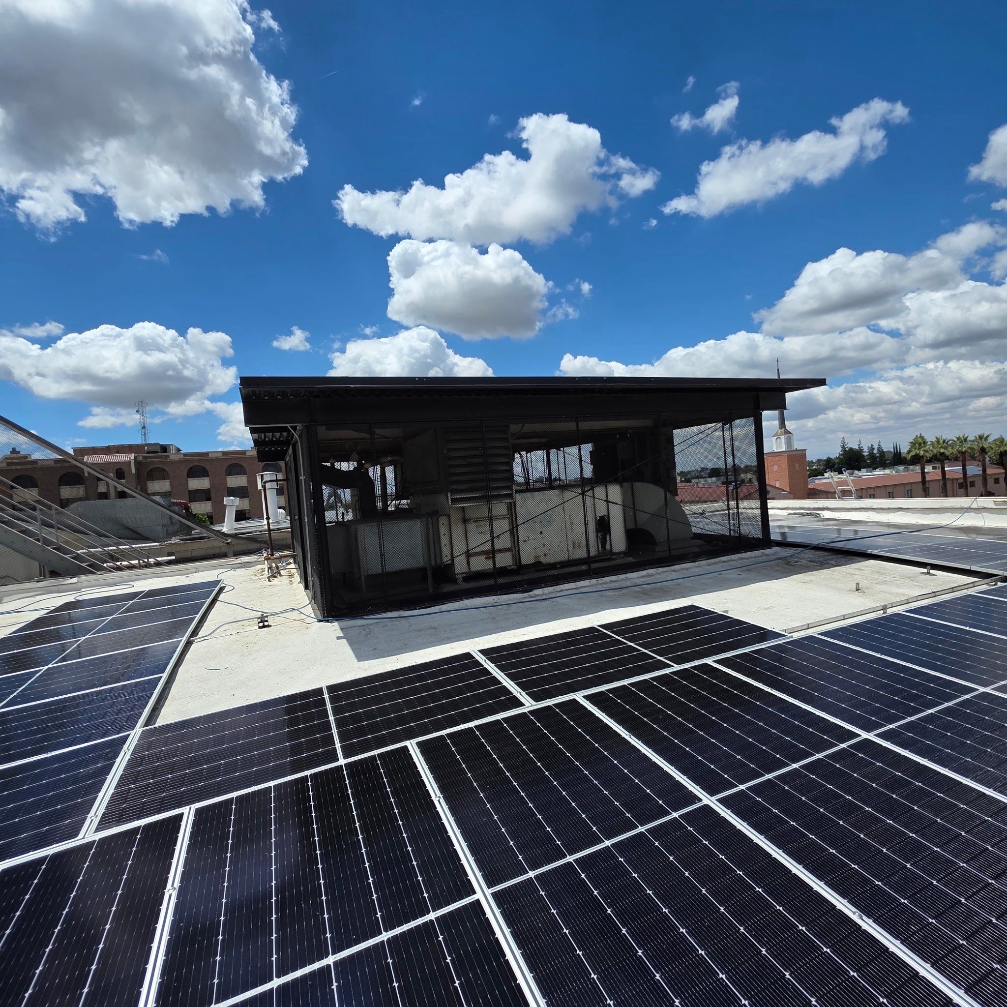 Commercial Solar Panel Cleaning by Palm Coast Solar Cleaning