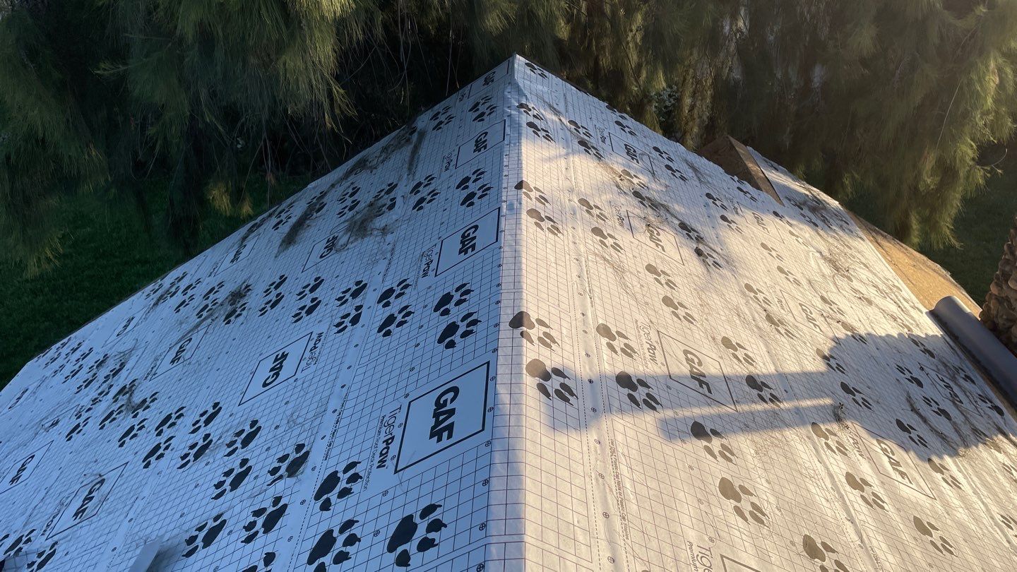 Certainteed Landmark Solaris shingle job at Merced Fairgrounds by Straight Edge Roofing Inc