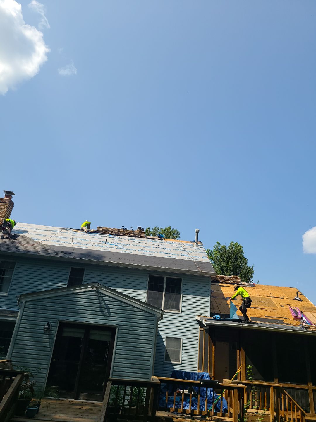 Burke: Residential Roof Replacement with CertainTeed Landmark Pro Designer Shingles in Max Def Driftwood by RM Banning, Inc.