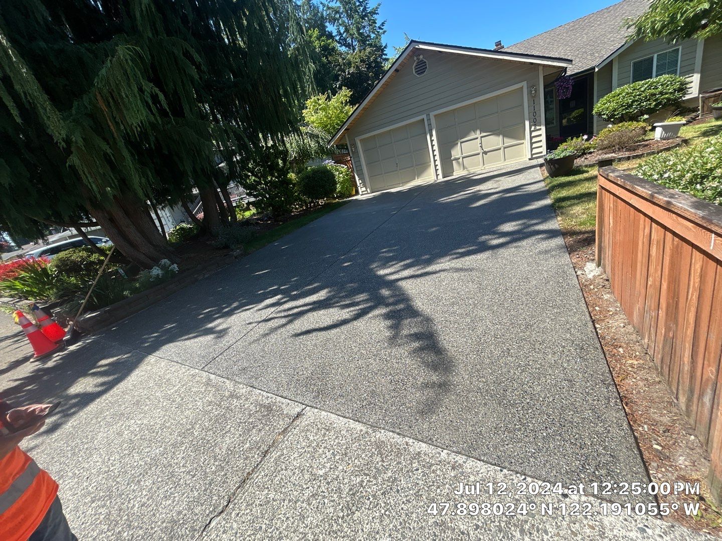 Joan | Concrete Driveway & Walkway   by Jireh Asphalt & Concrete Inc 