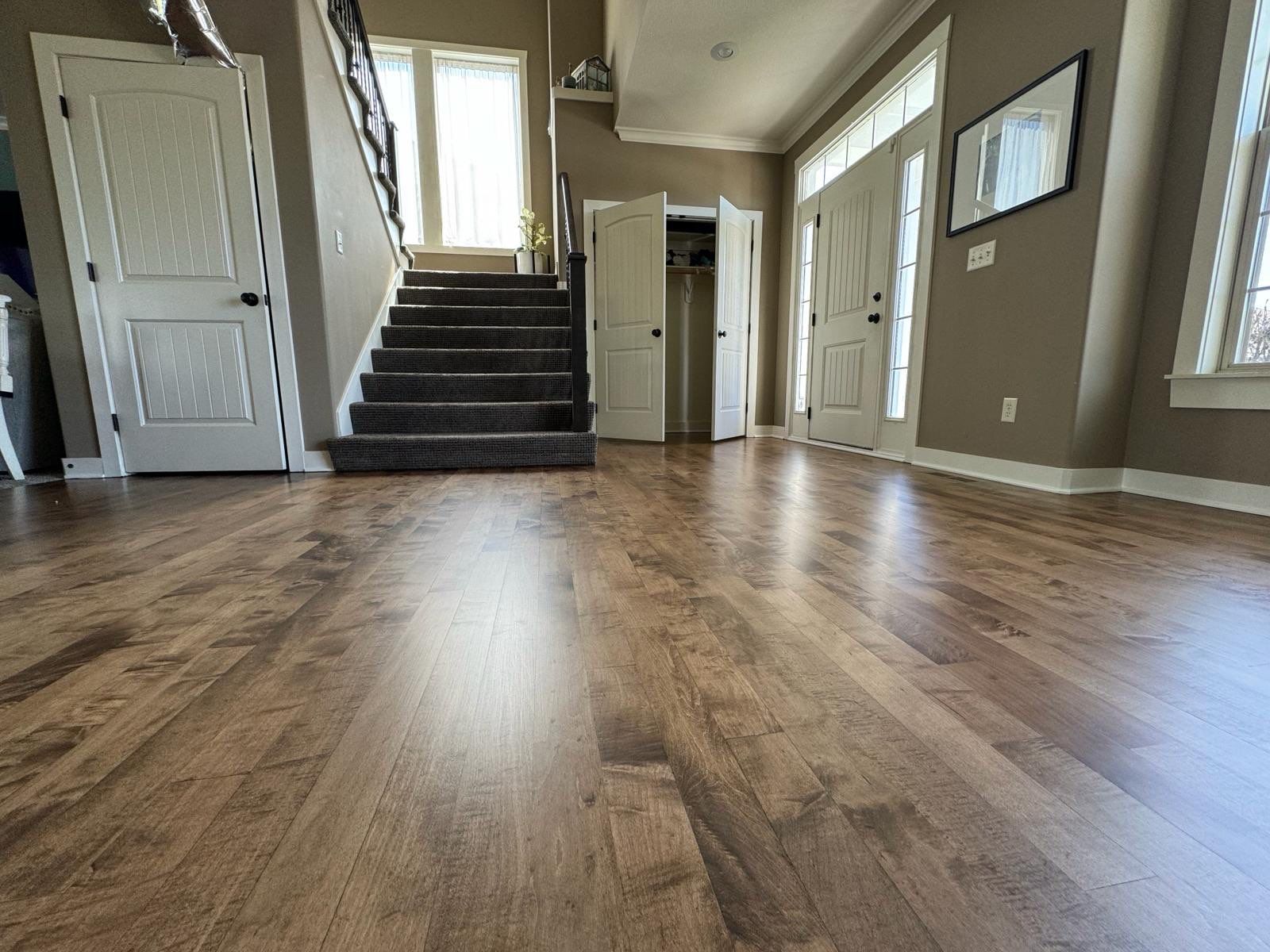 Maple Installation by Rippnfinish