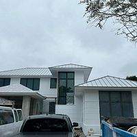 .032 Aluminum 1.5" Mechanical Seam Metallic Silver  by Total Roofing System The Metal Roof Experts