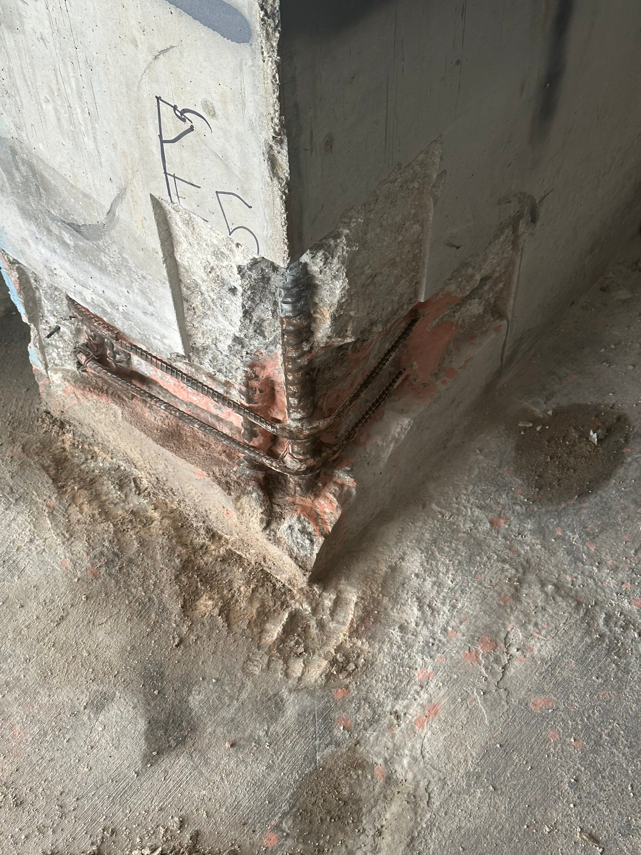 Concrete Restoration using SIKA by The Goat Contractor ( Giampri Corp)